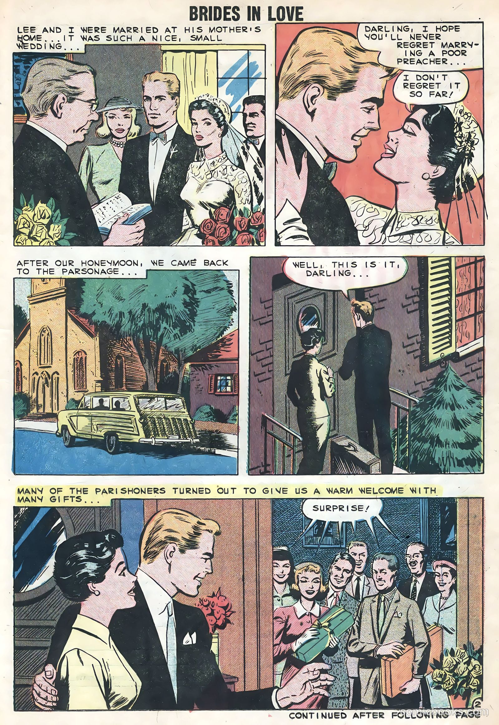 Brides in Love #13 (1959) — page 21