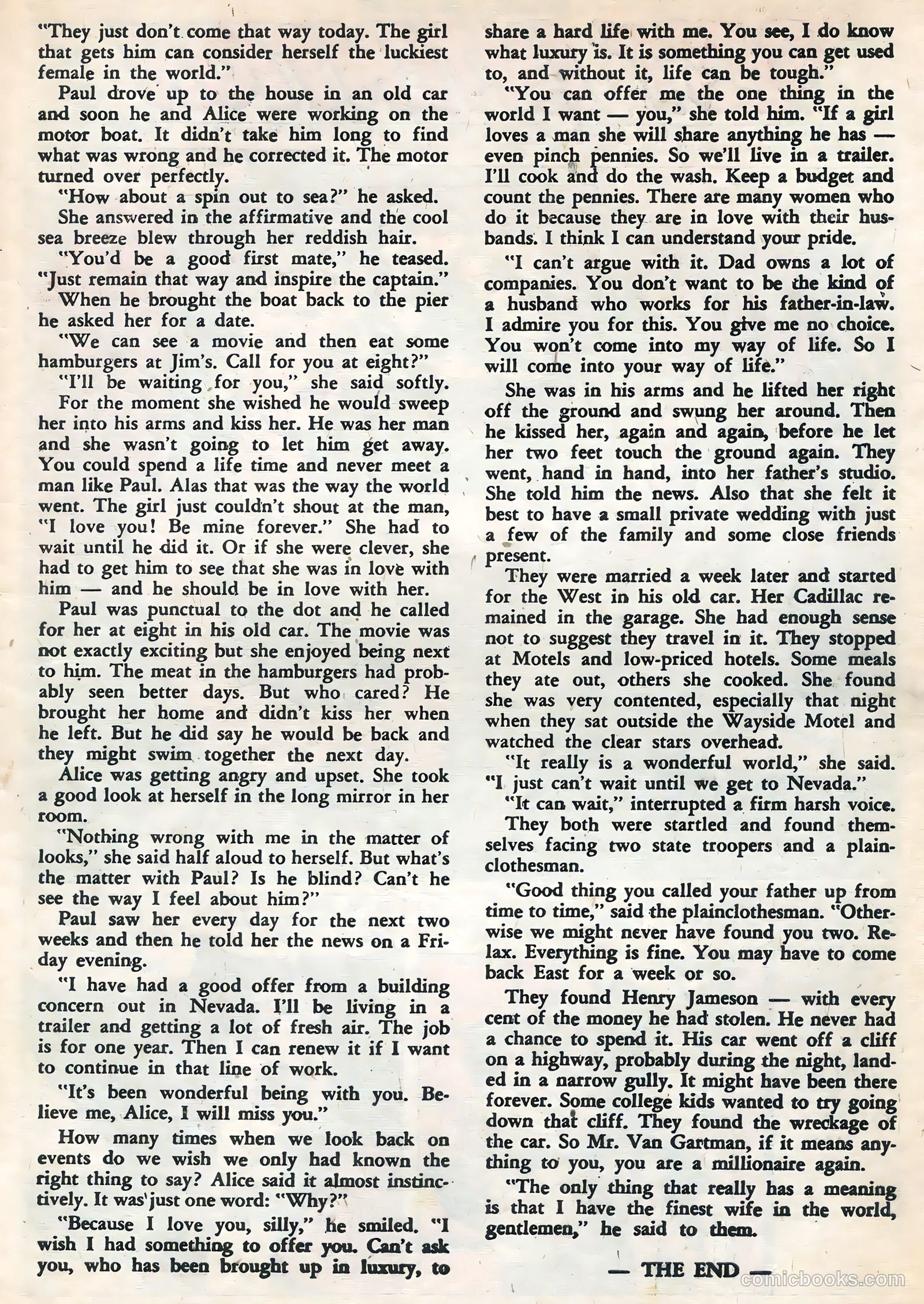 Brides in Love #13 (1959) — page 27