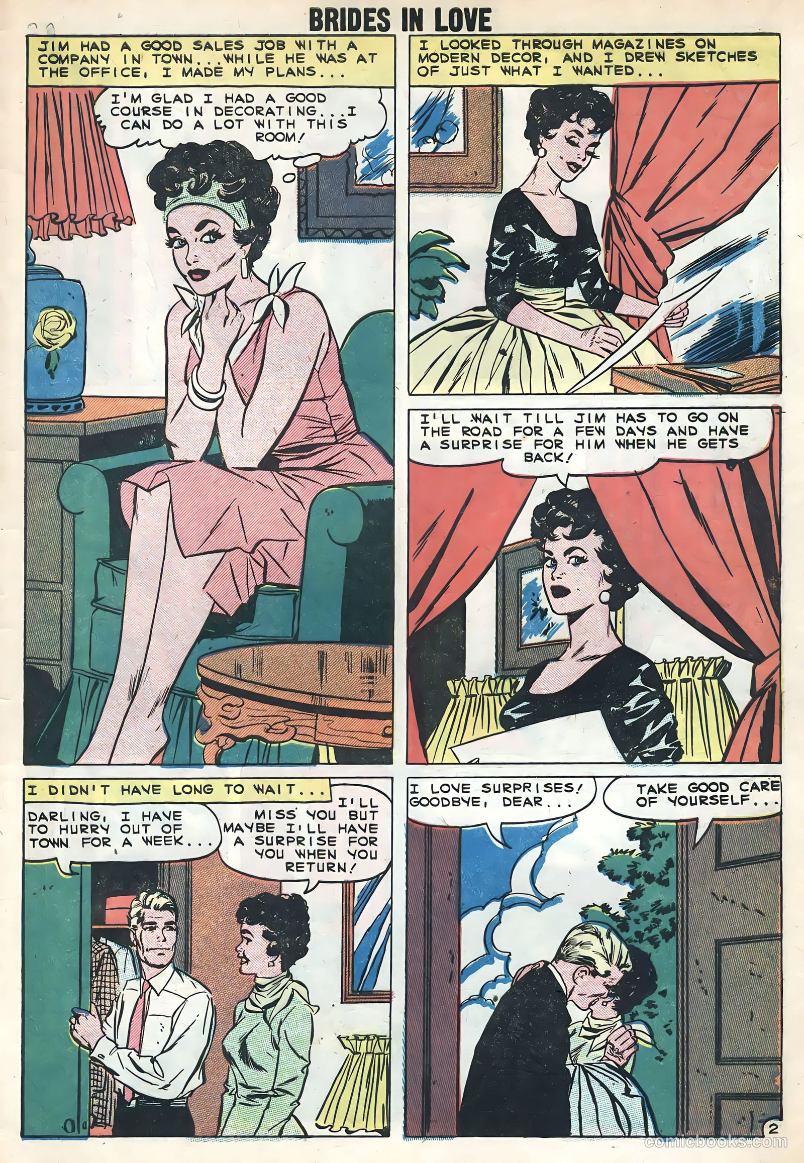 Brides in Love #13 (1959) — page 29