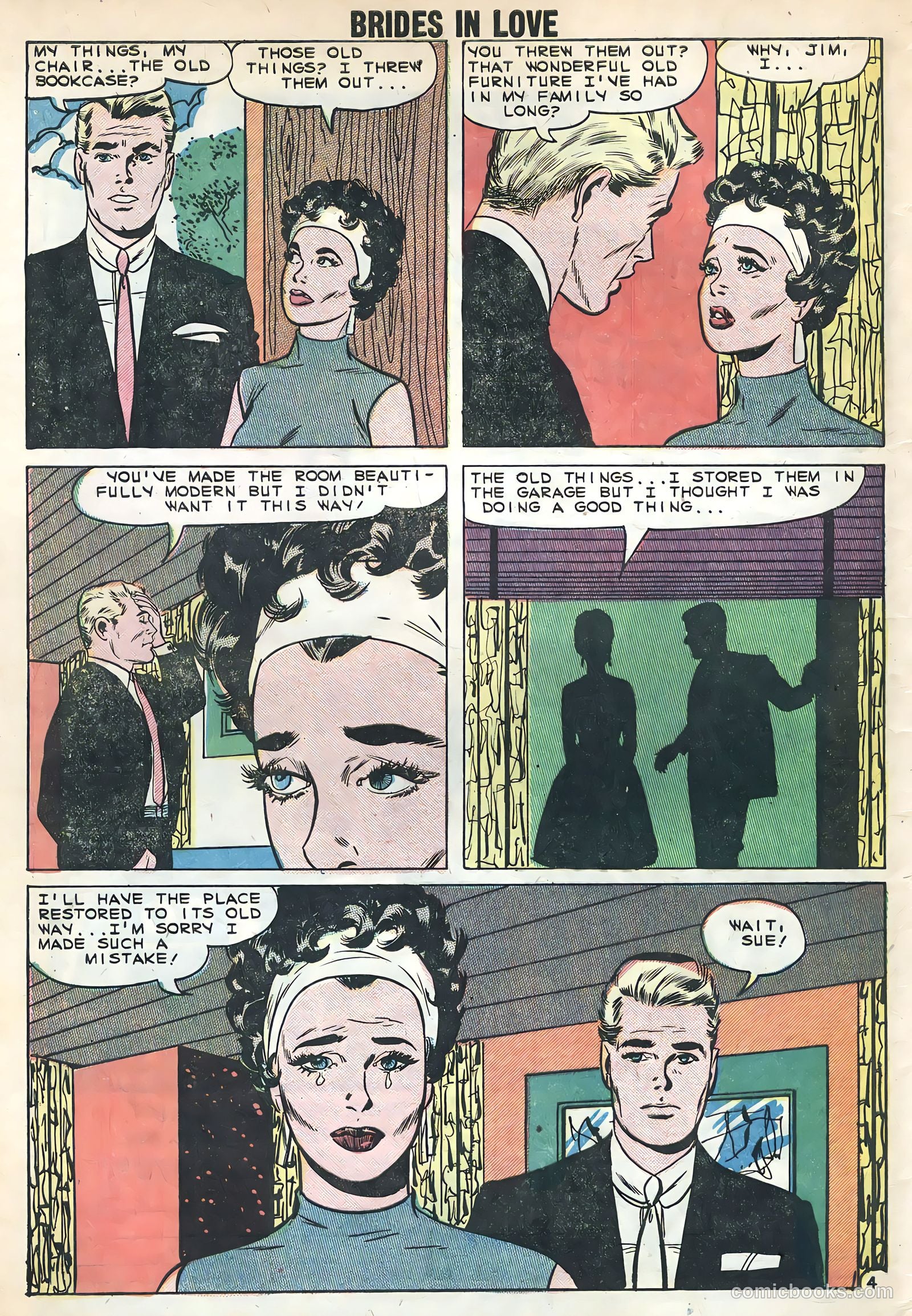 Brides in Love #13 (1959) — page 32