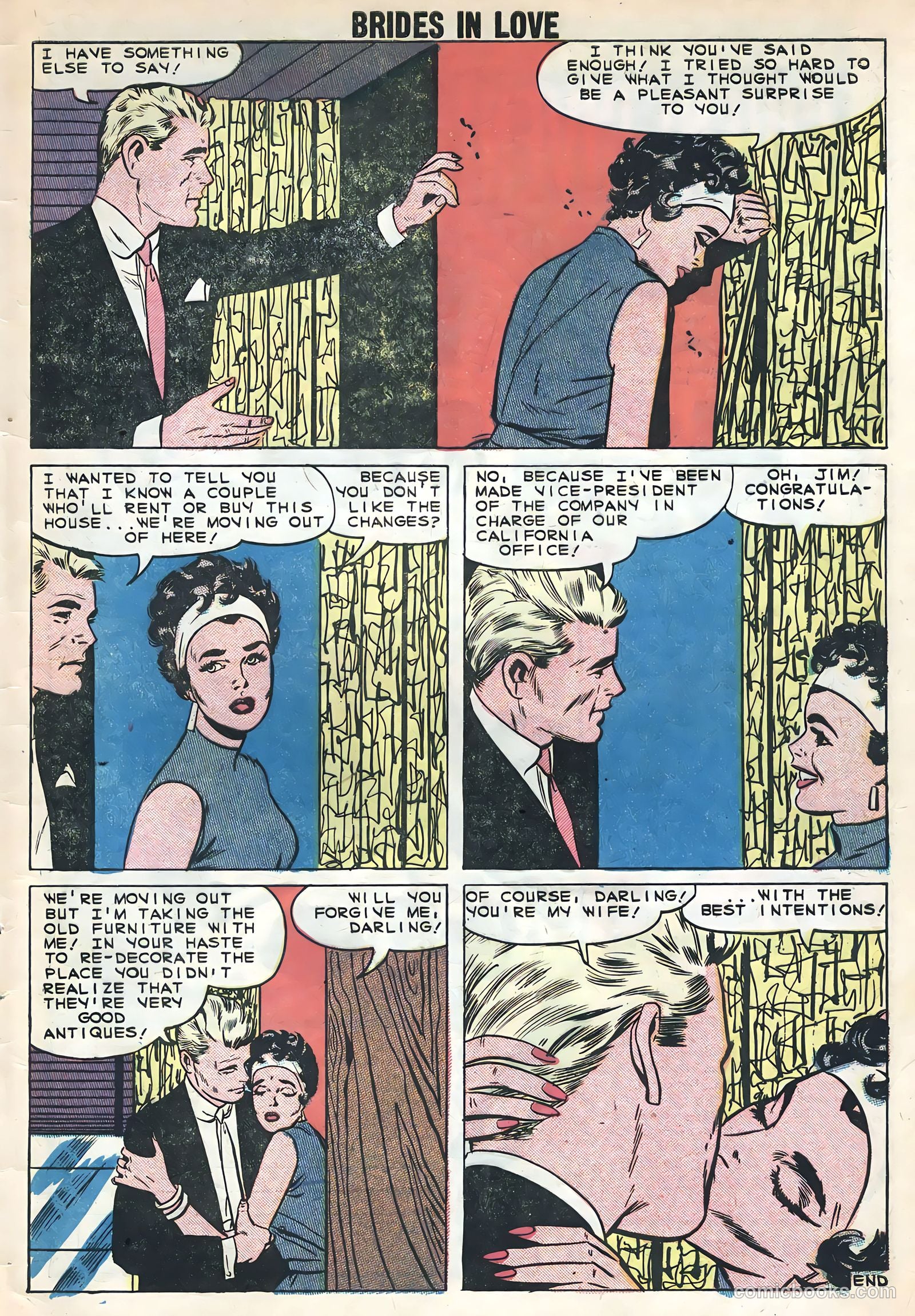 Brides in Love #13 (1959) — page 33