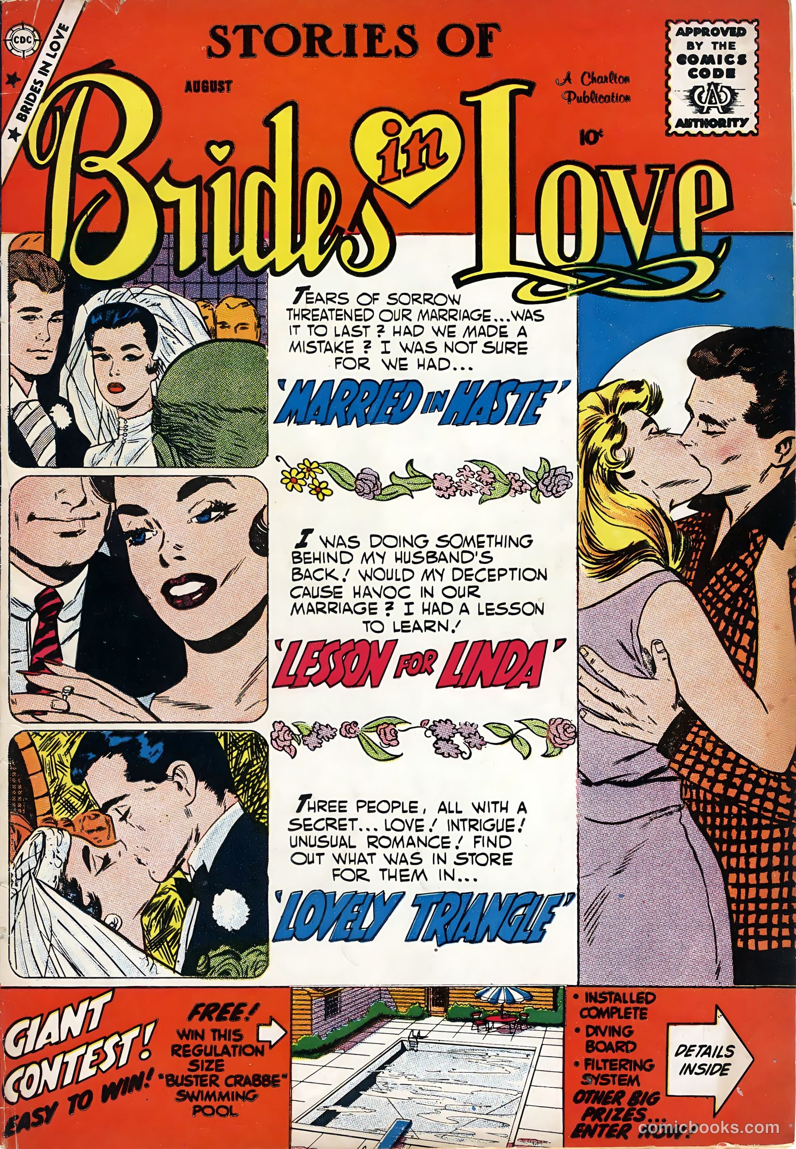 Brides in Love #14 (1959) — page 1