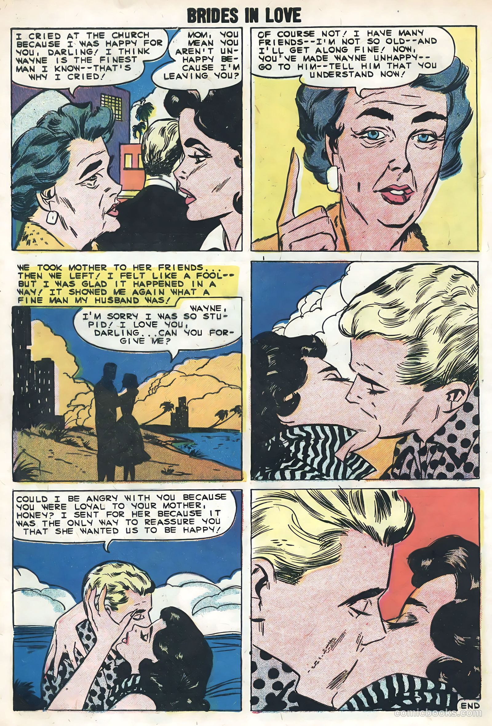 Brides in Love #14 (1959) — page 8