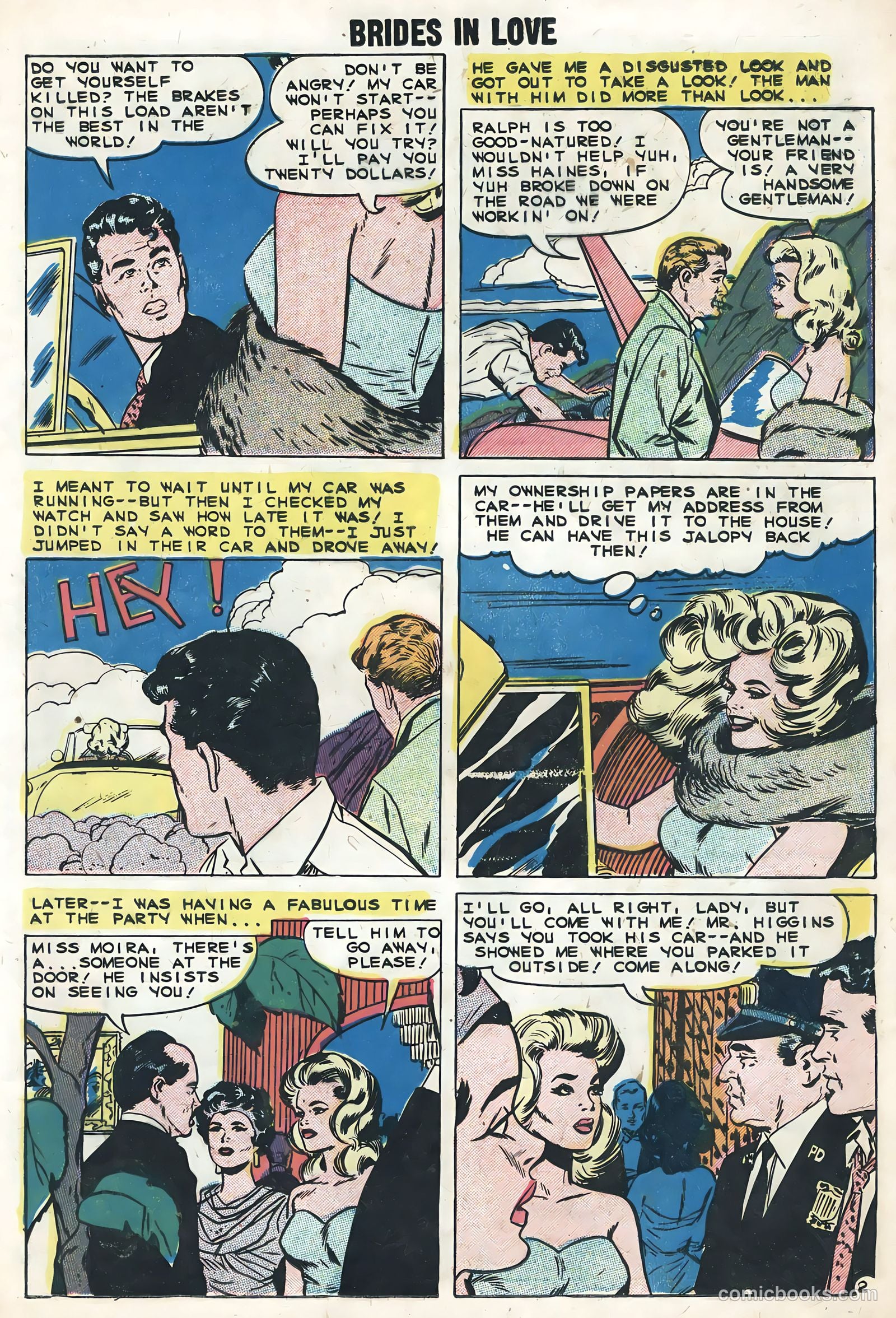 Brides in Love #14 (1959) — page 13