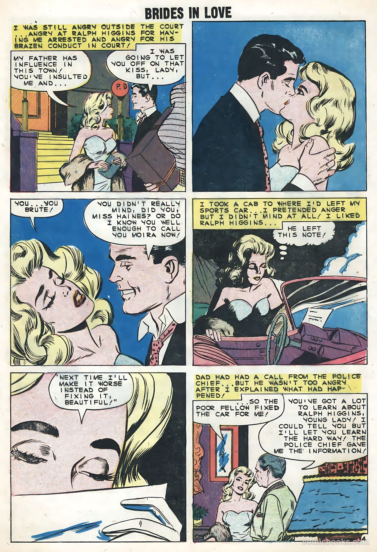 Brides in Love #14 (1959) — page 16