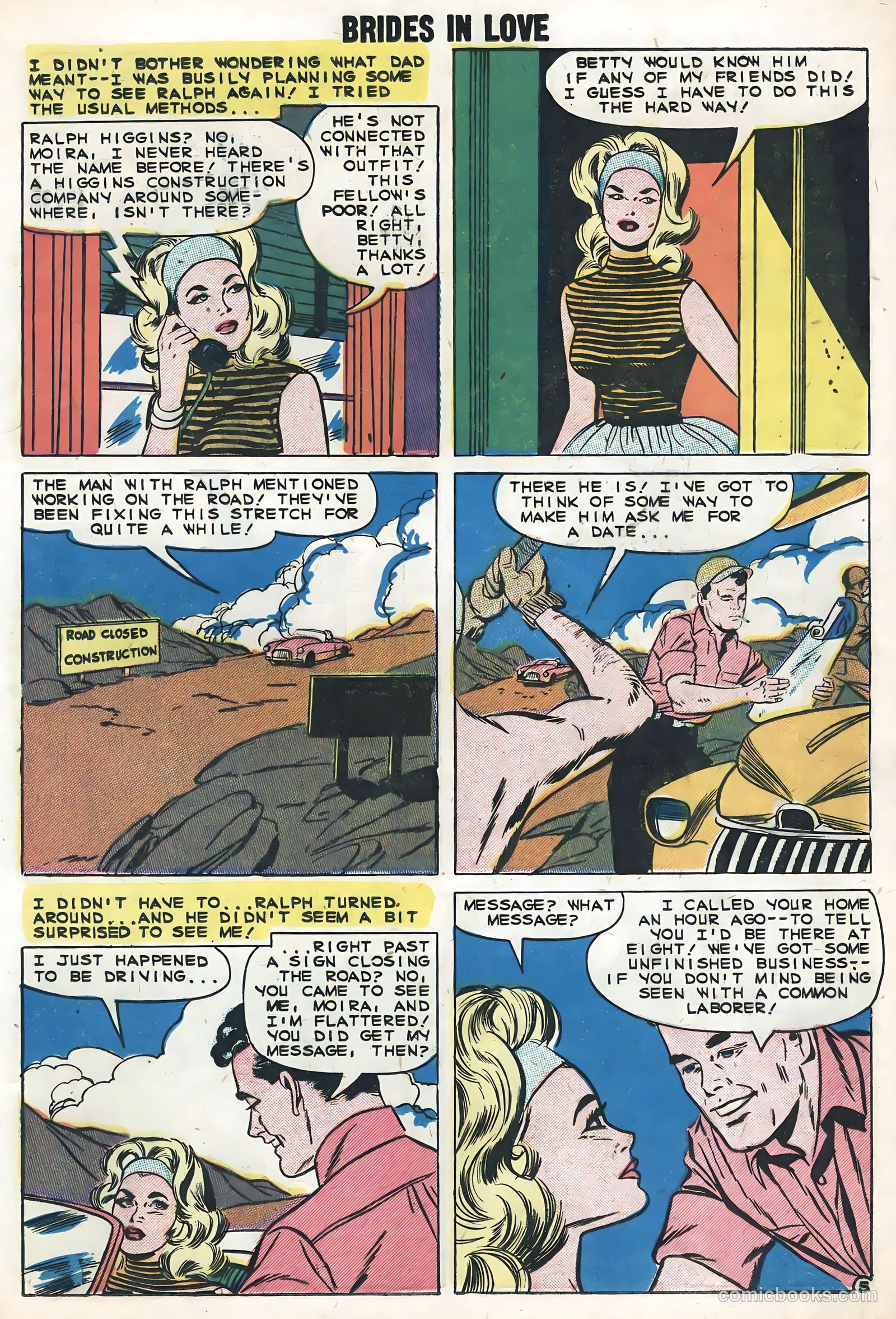 Brides in Love #14 (1959) — page 17