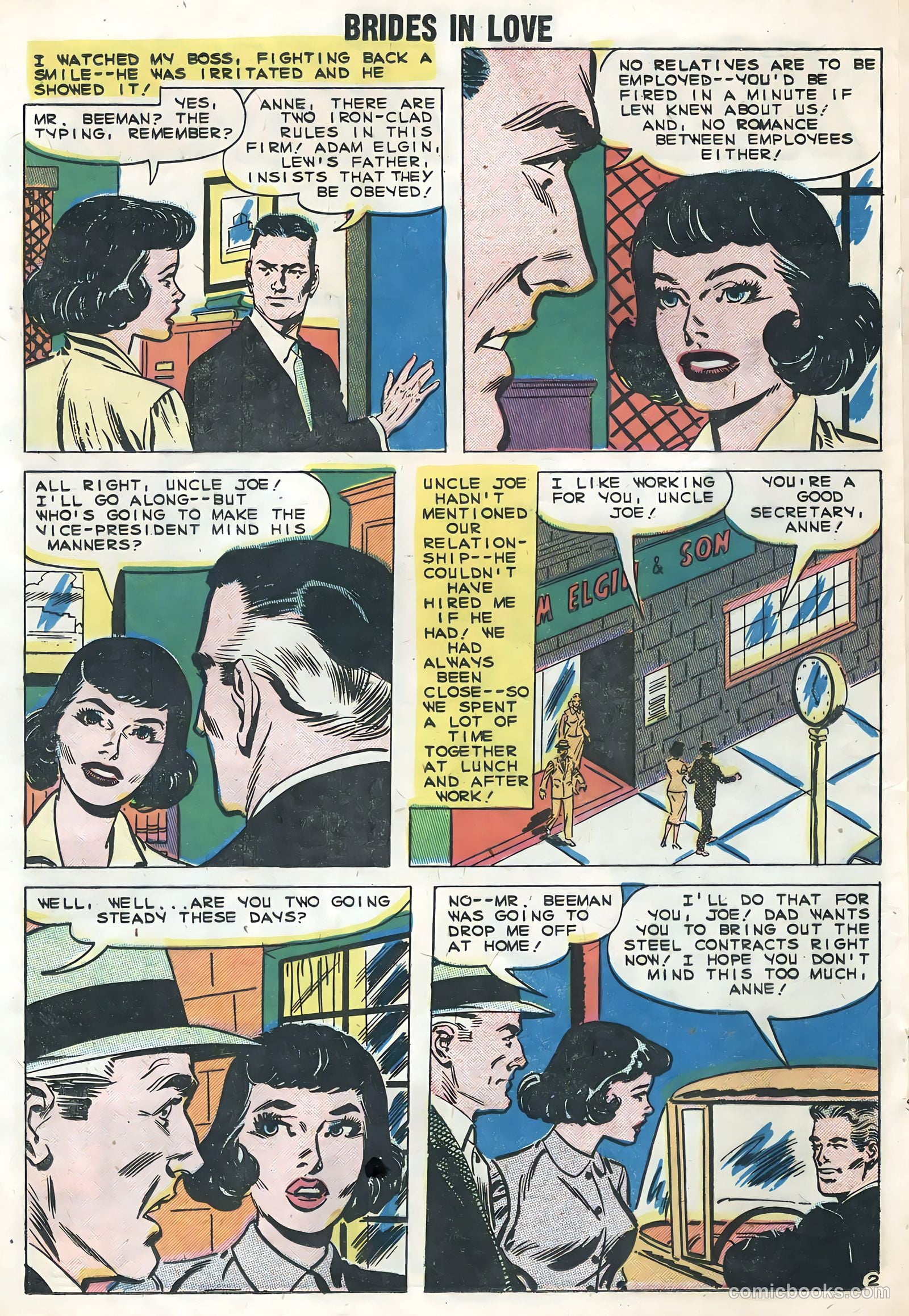 Brides in Love #14 (1959) — page 20