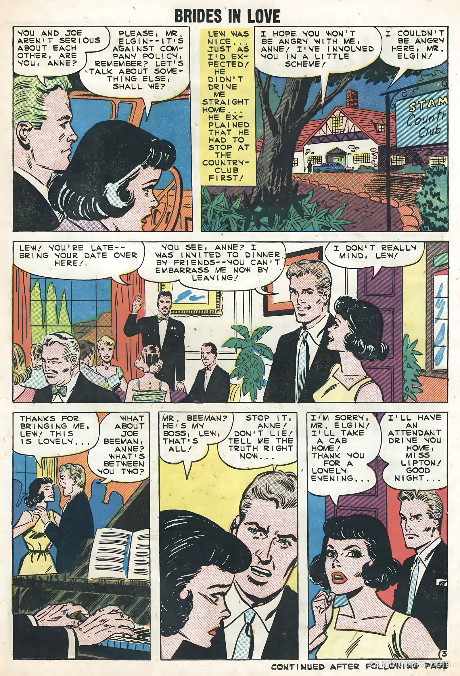 Brides in Love #14 (1959) — page 21