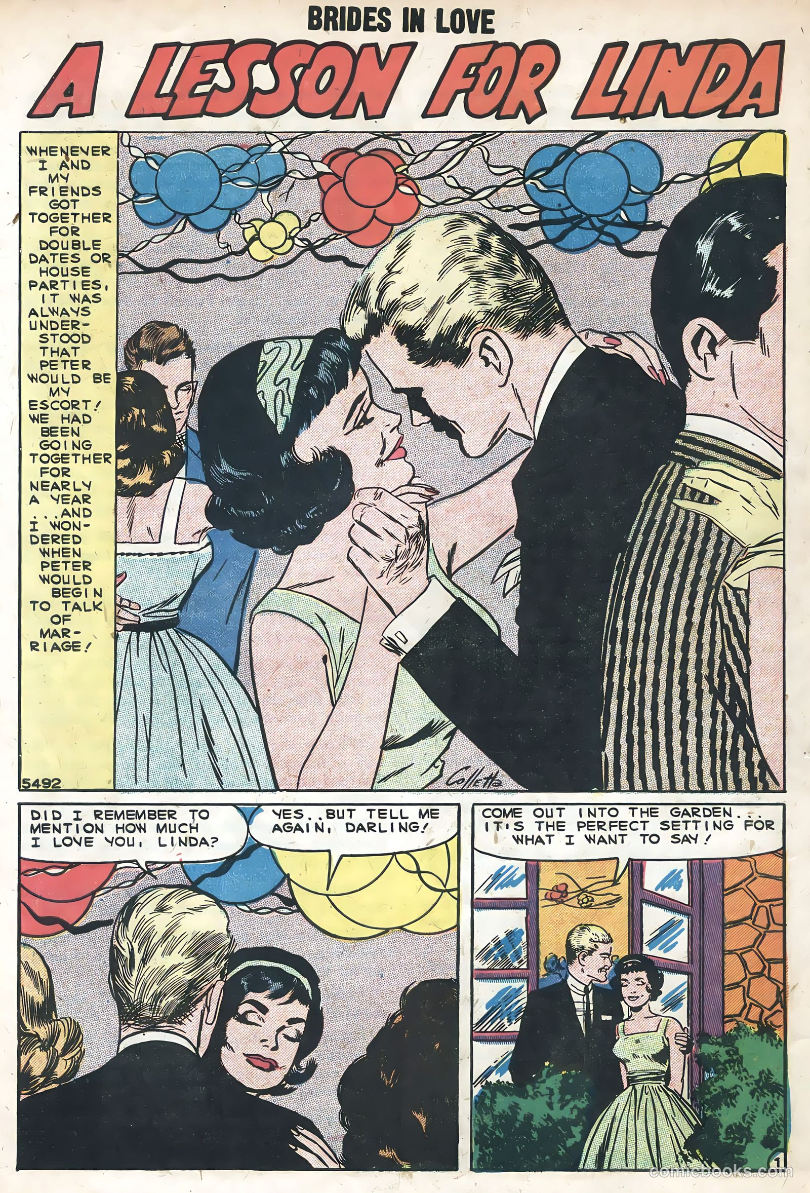 Brides in Love #14 (1959) — page 28