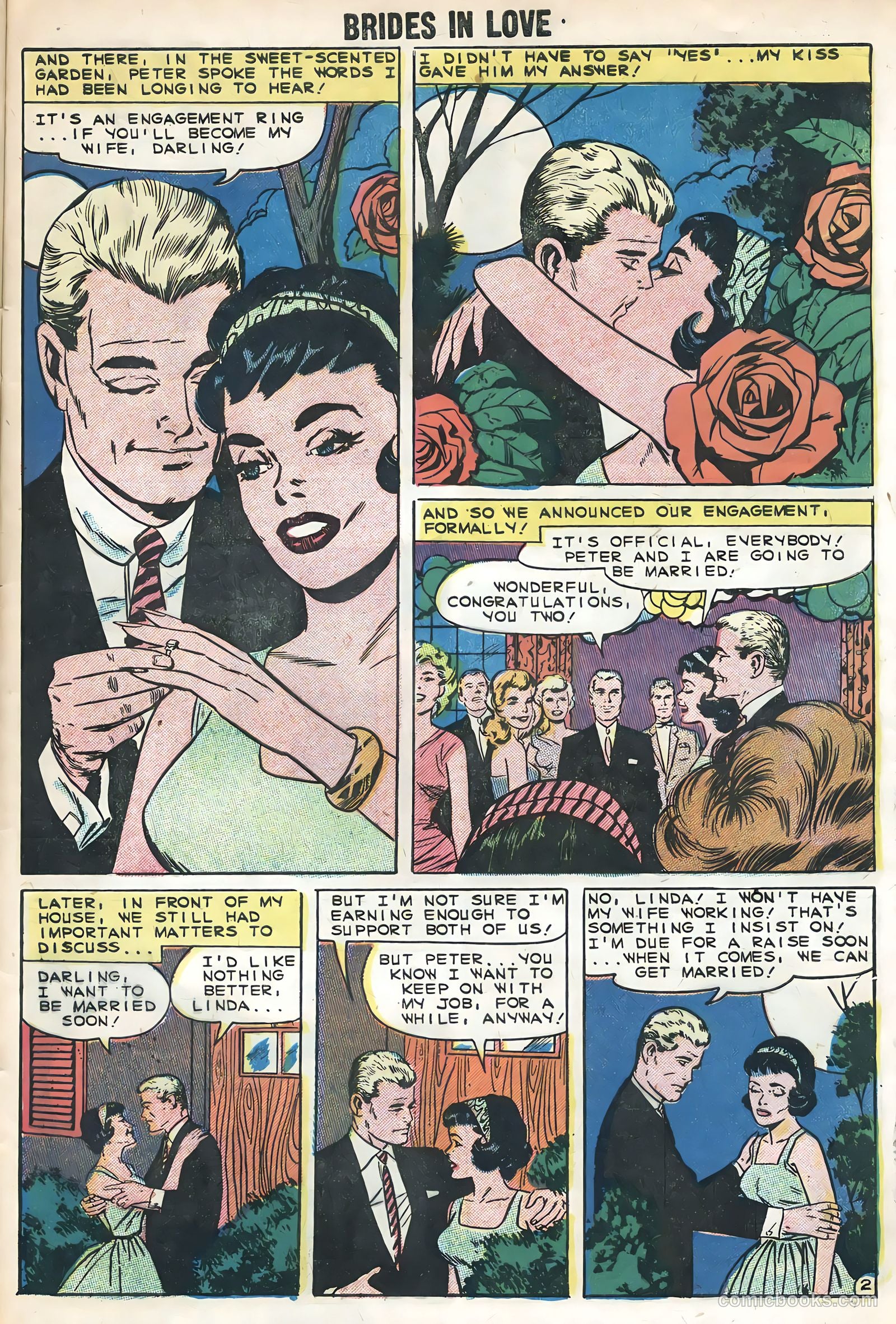 Brides in Love #14 (1959) — page 29