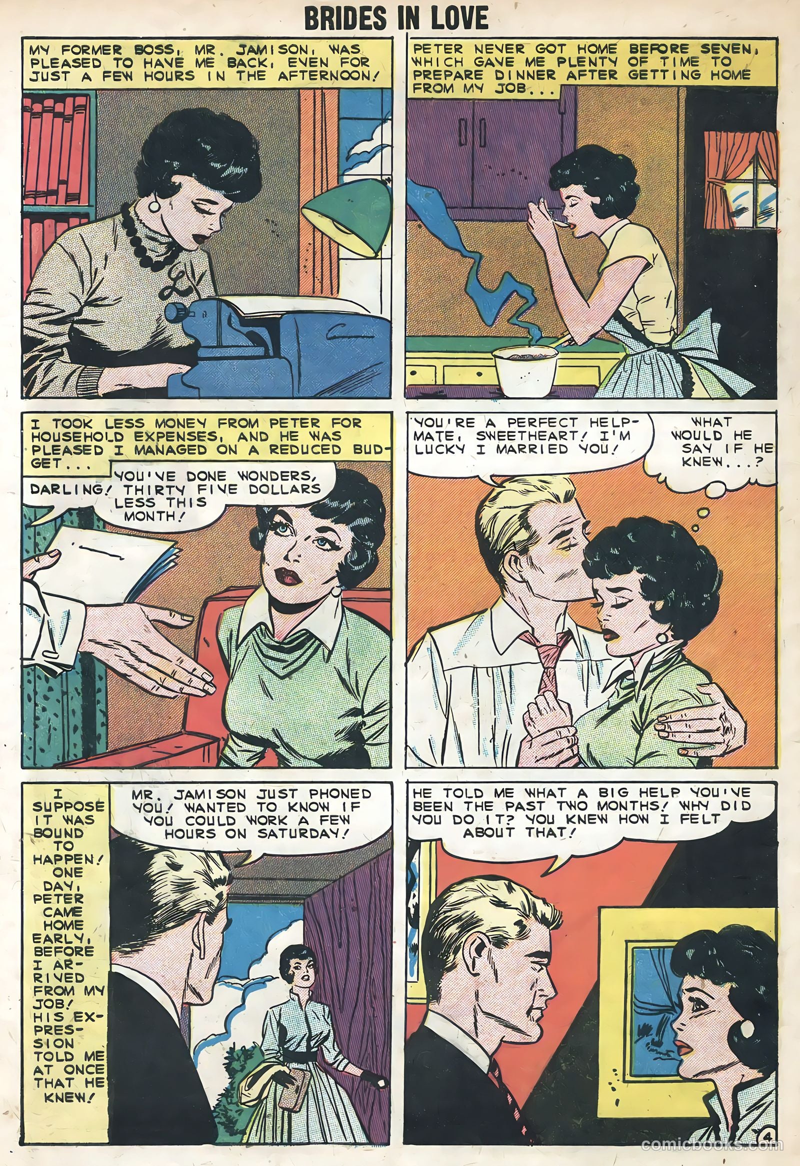 Brides in Love #14 (1959) — page 32
