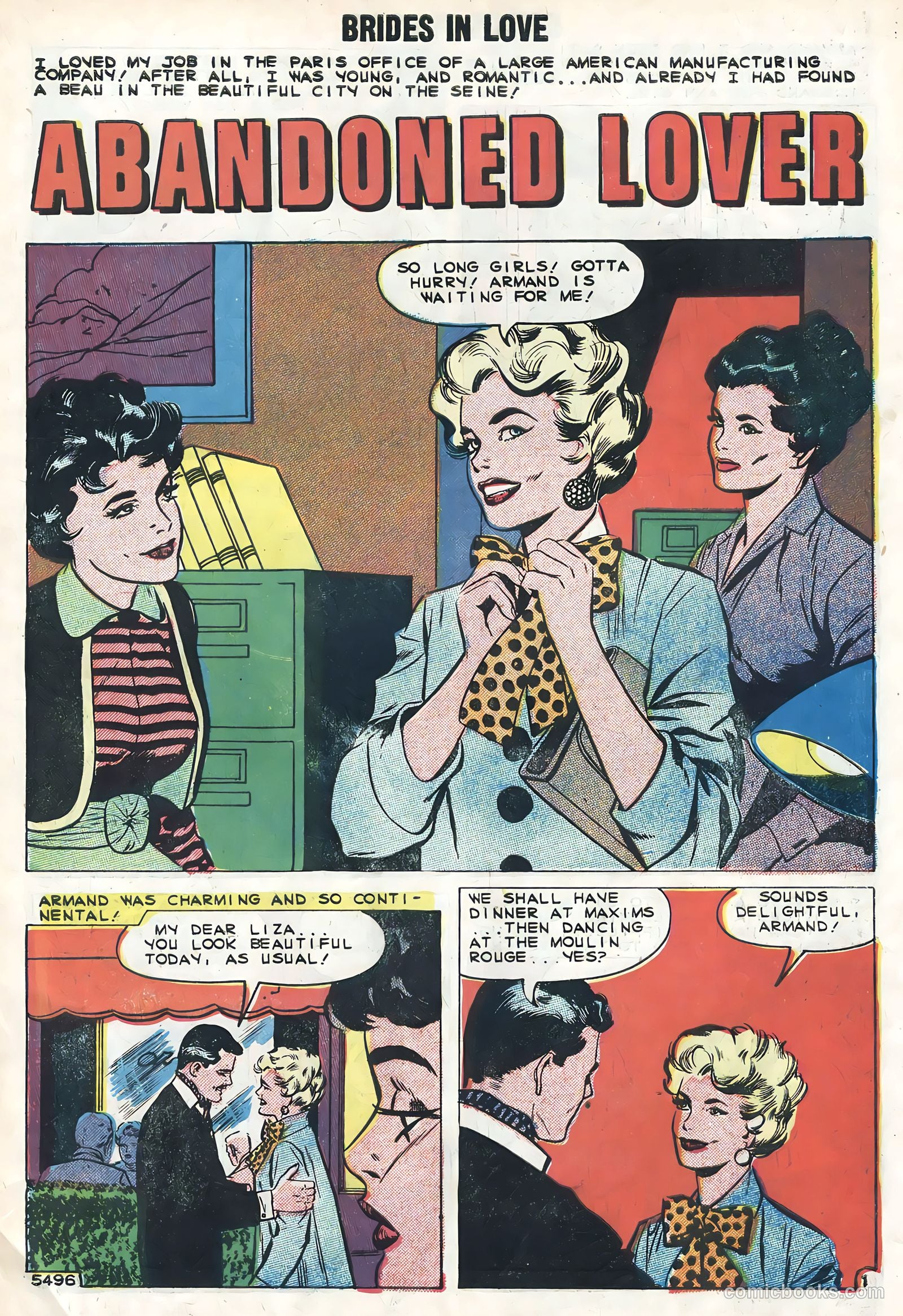 Brides in Love #15 (1959) — page 3