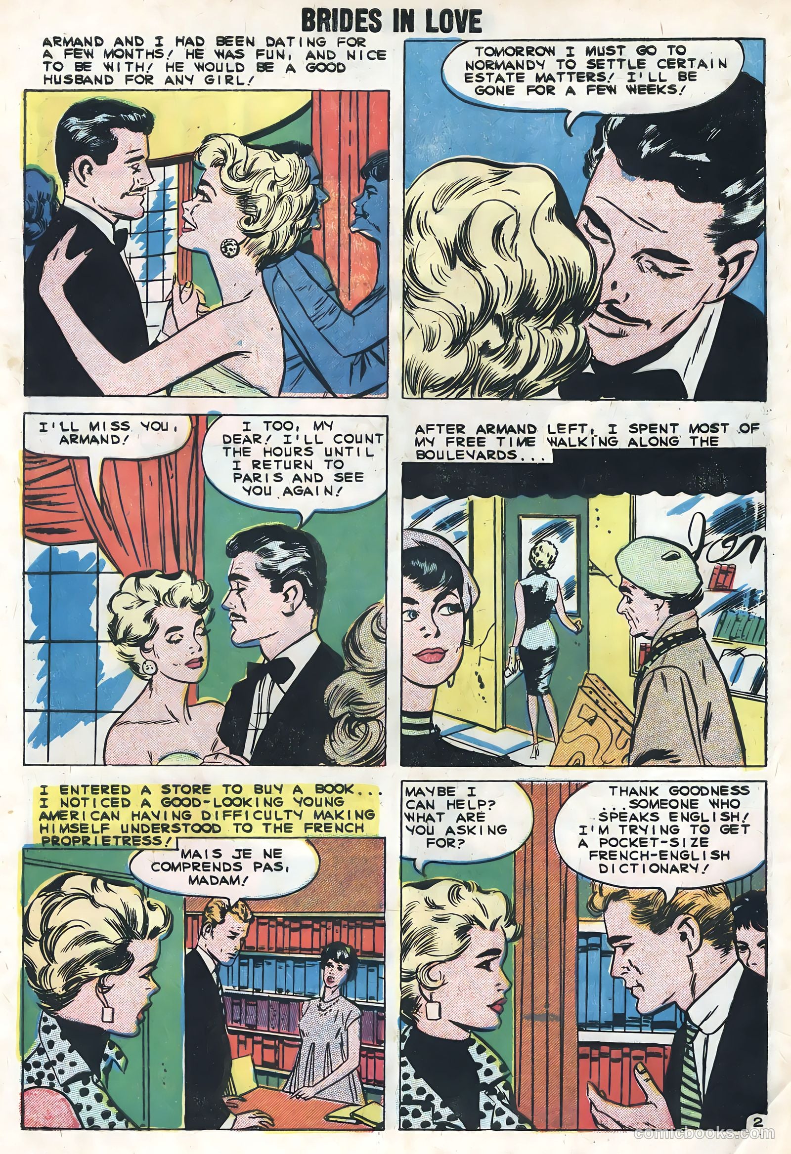 Brides in Love #15 (1959) — page 4