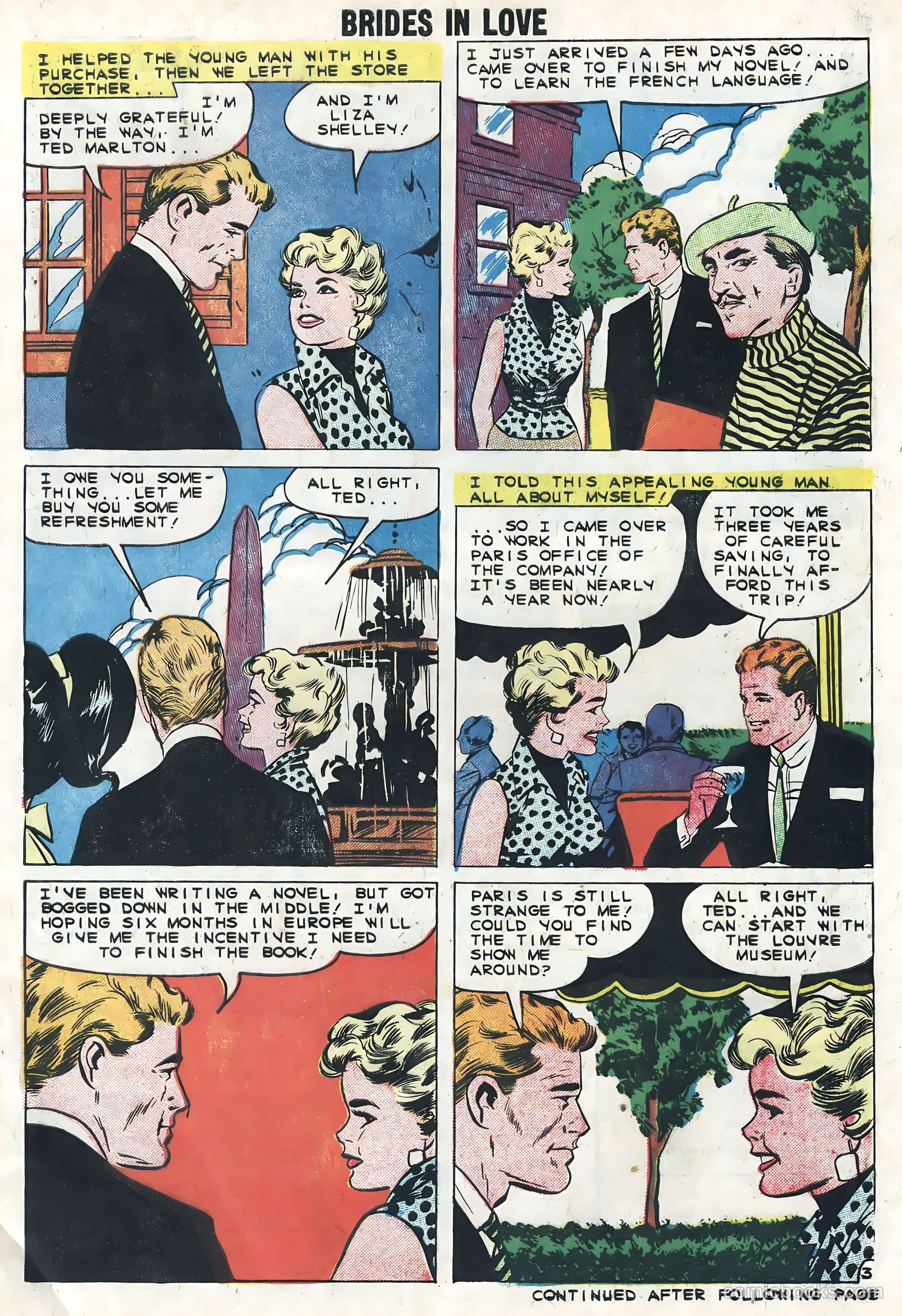 Brides in Love #15 (1959) — page 5