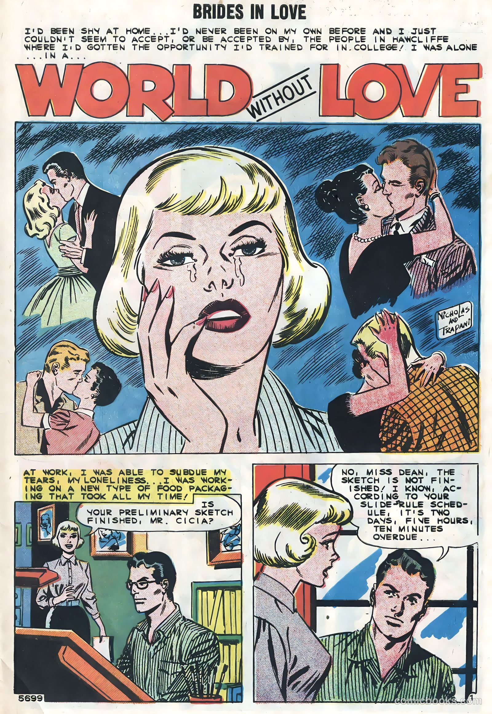 Brides in Love #15 (1959) — page 9