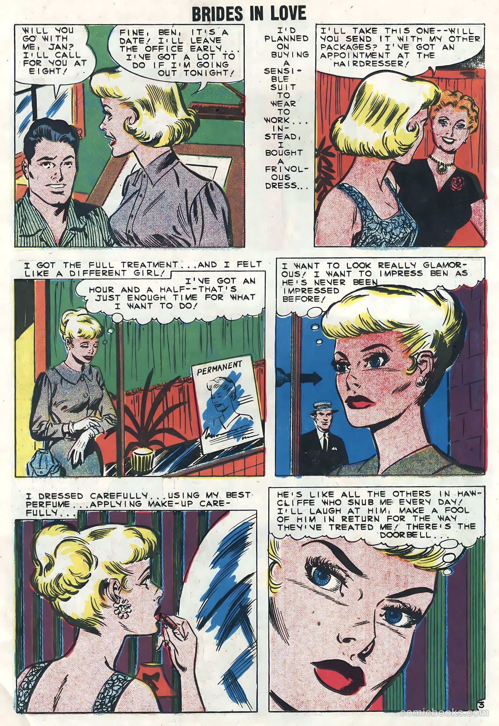 Brides in Love #15 (1959) — page 11