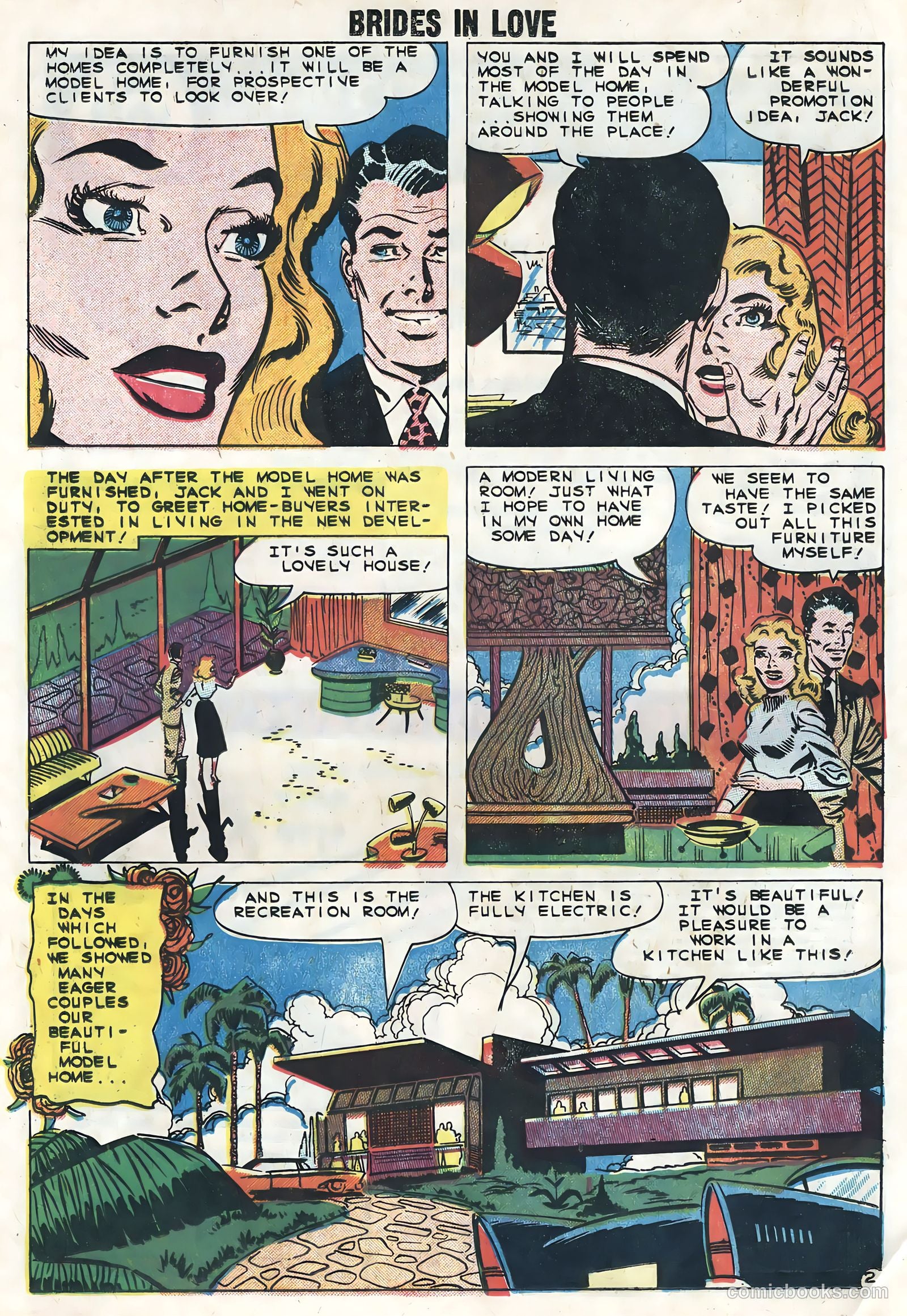 Brides in Love #15 (1959) — page 16