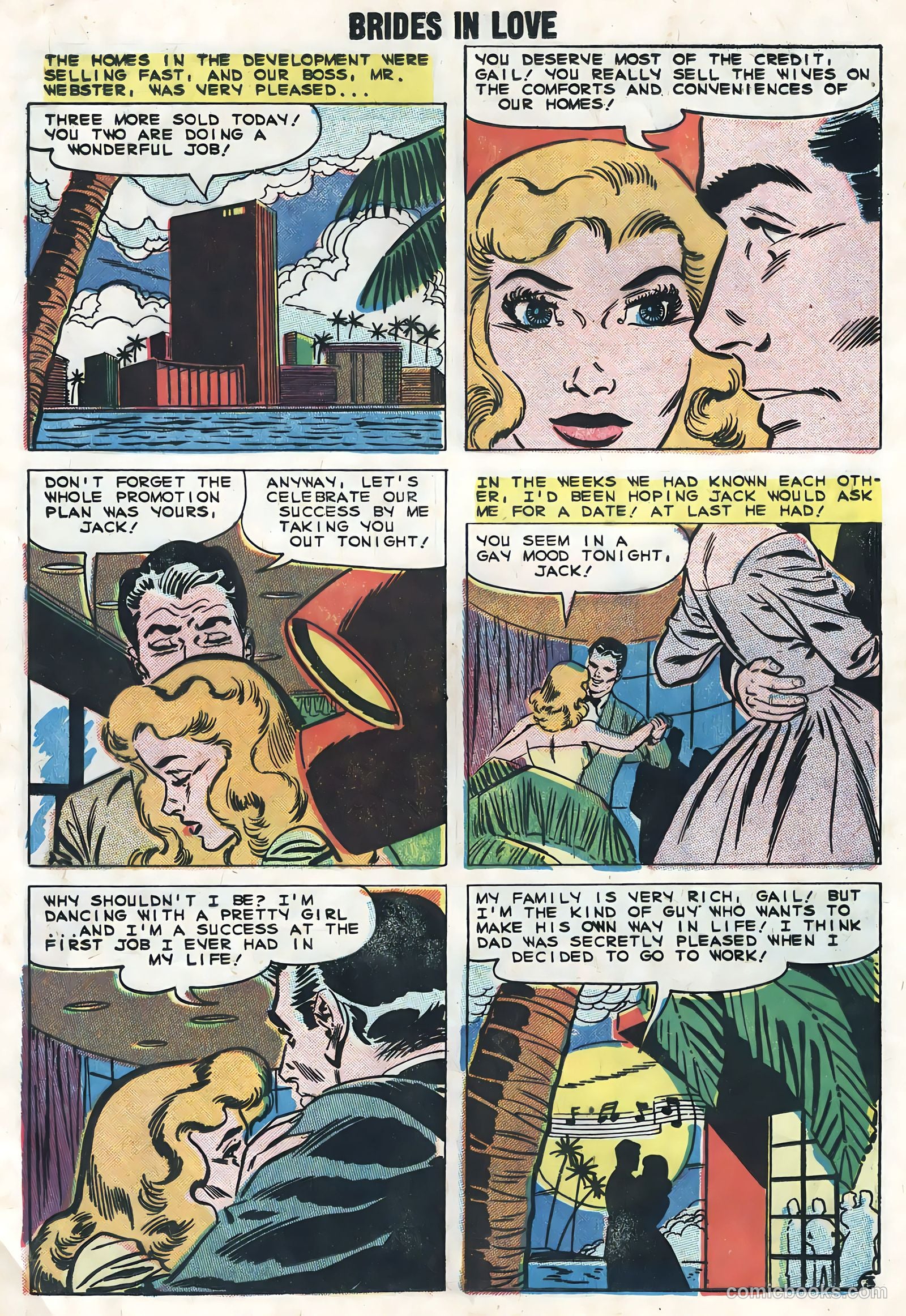 Brides in Love #15 (1959) — page 17