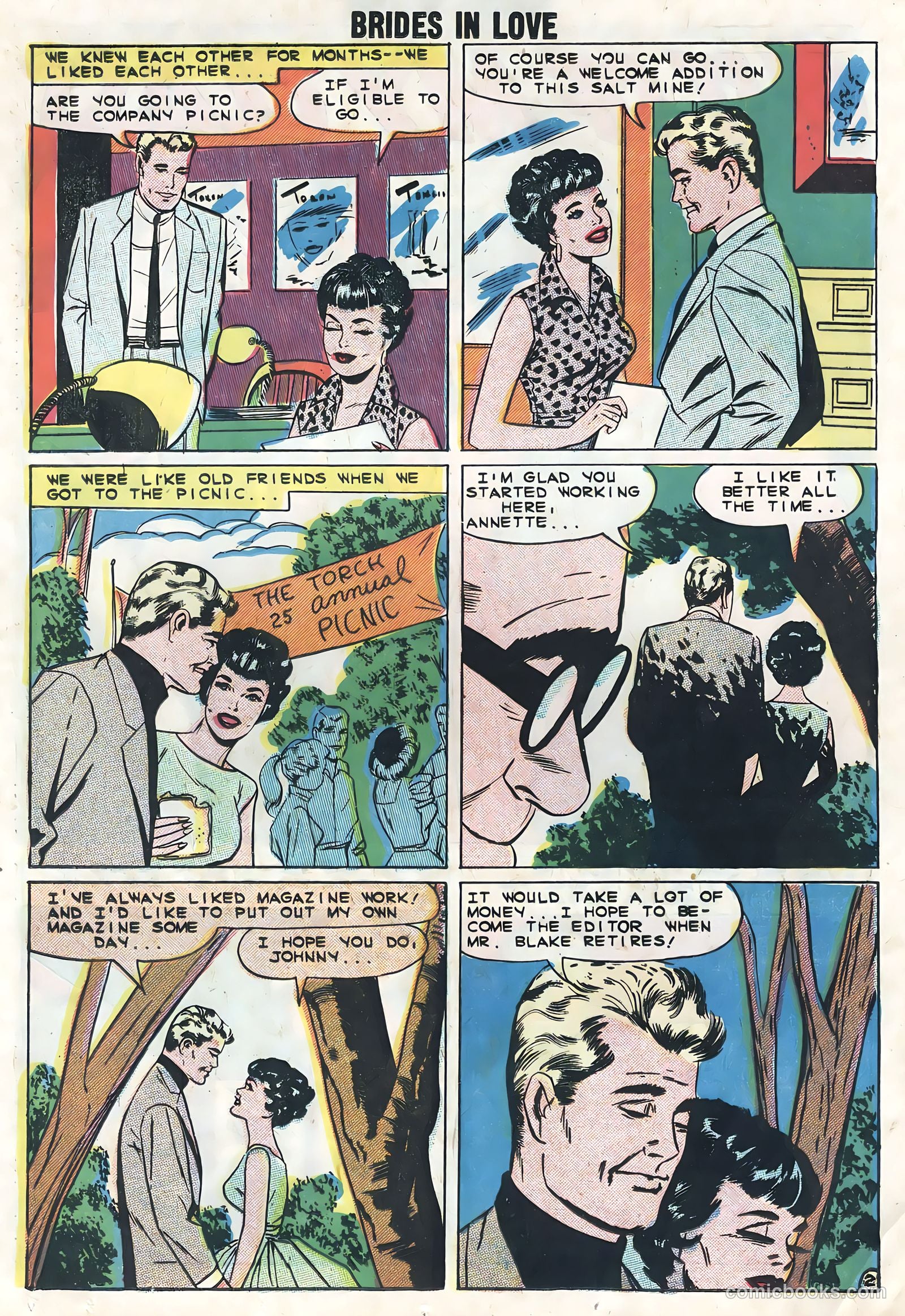Brides in Love #15 (1959) — page 24