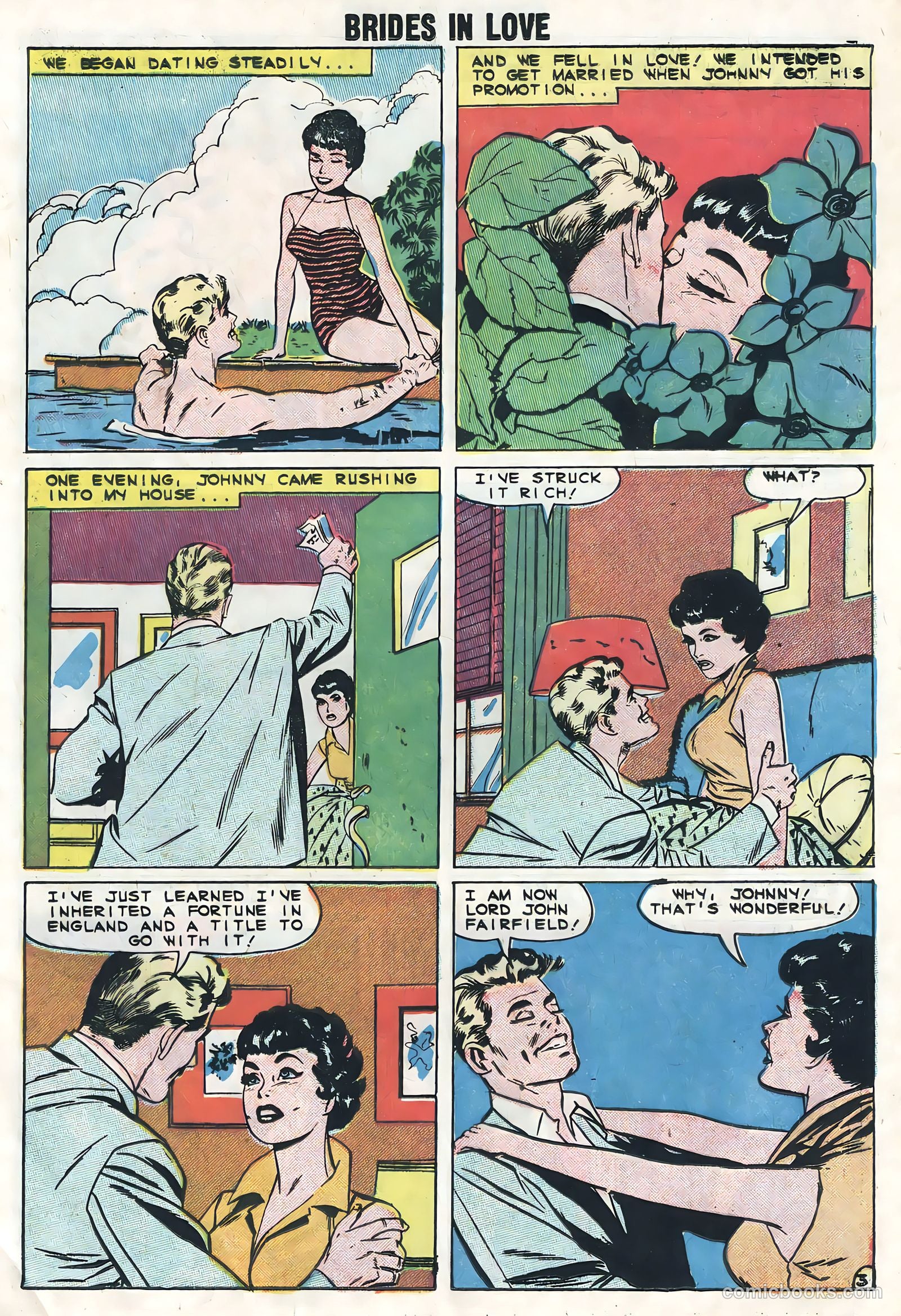 Brides in Love #15 (1959) — page 25