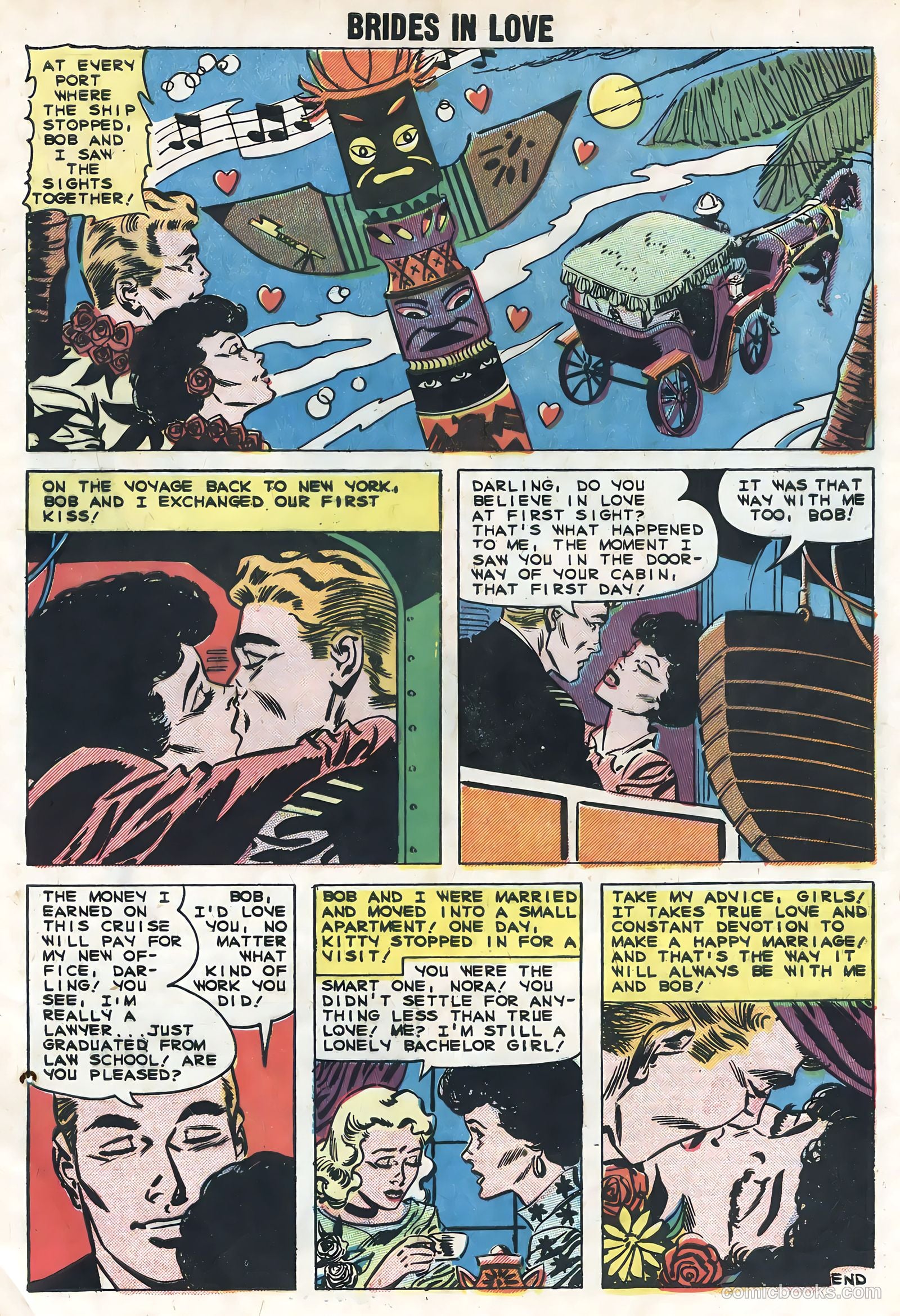 Brides in Love #15 (1959) — page 33