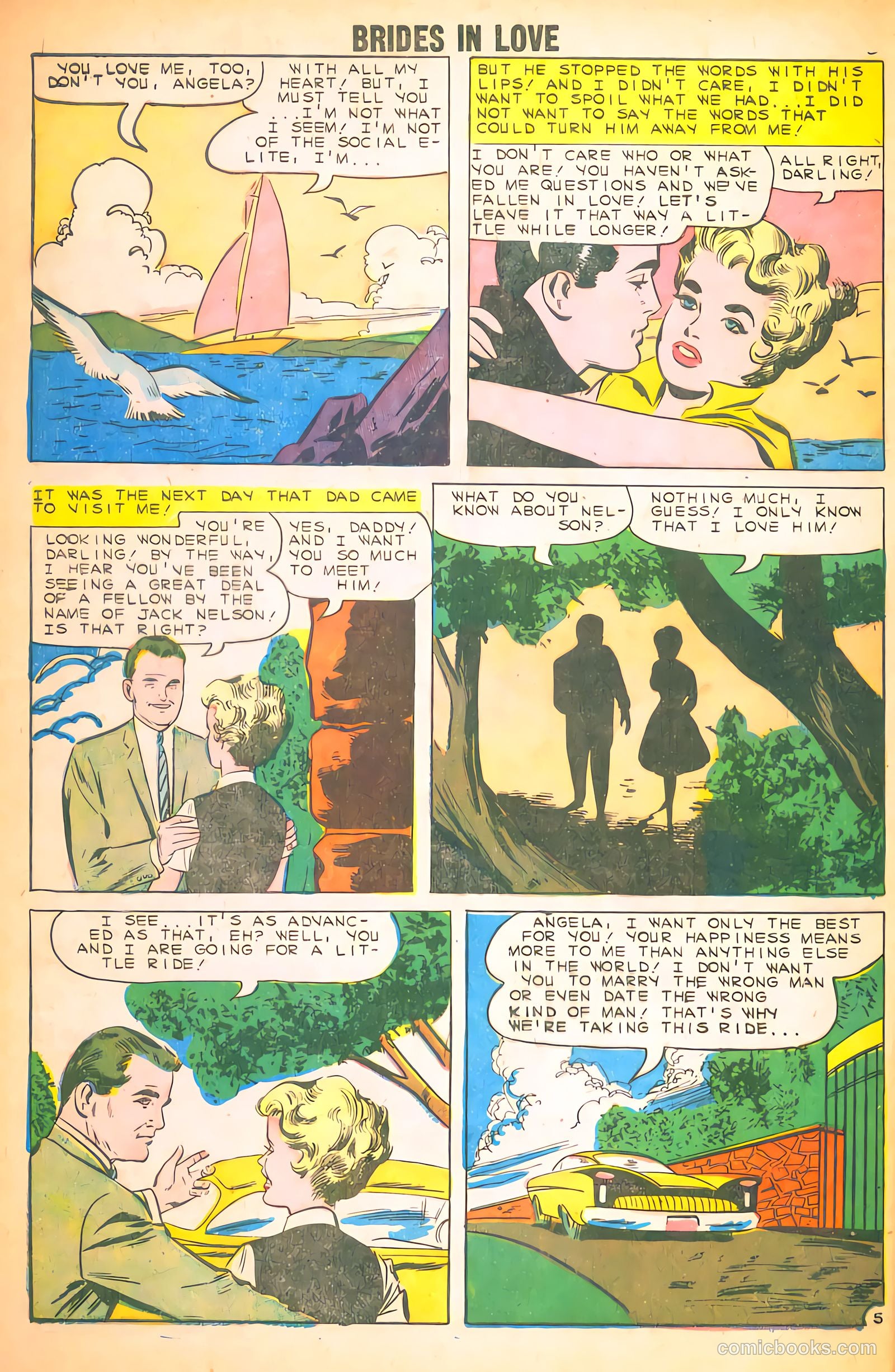 Brides in Love #20 (1960) — page 8