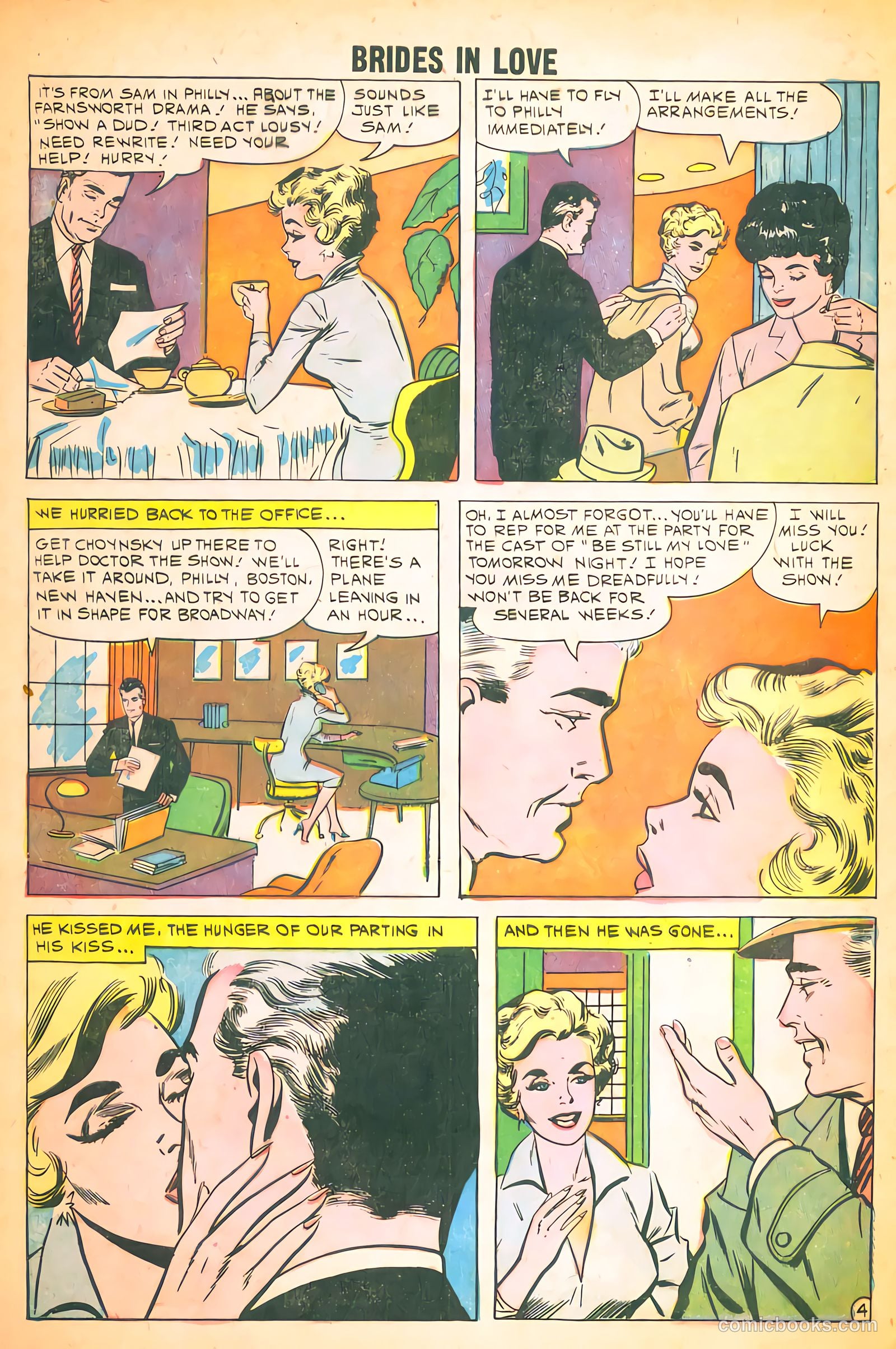 Brides in Love #20 (1960) — page 28