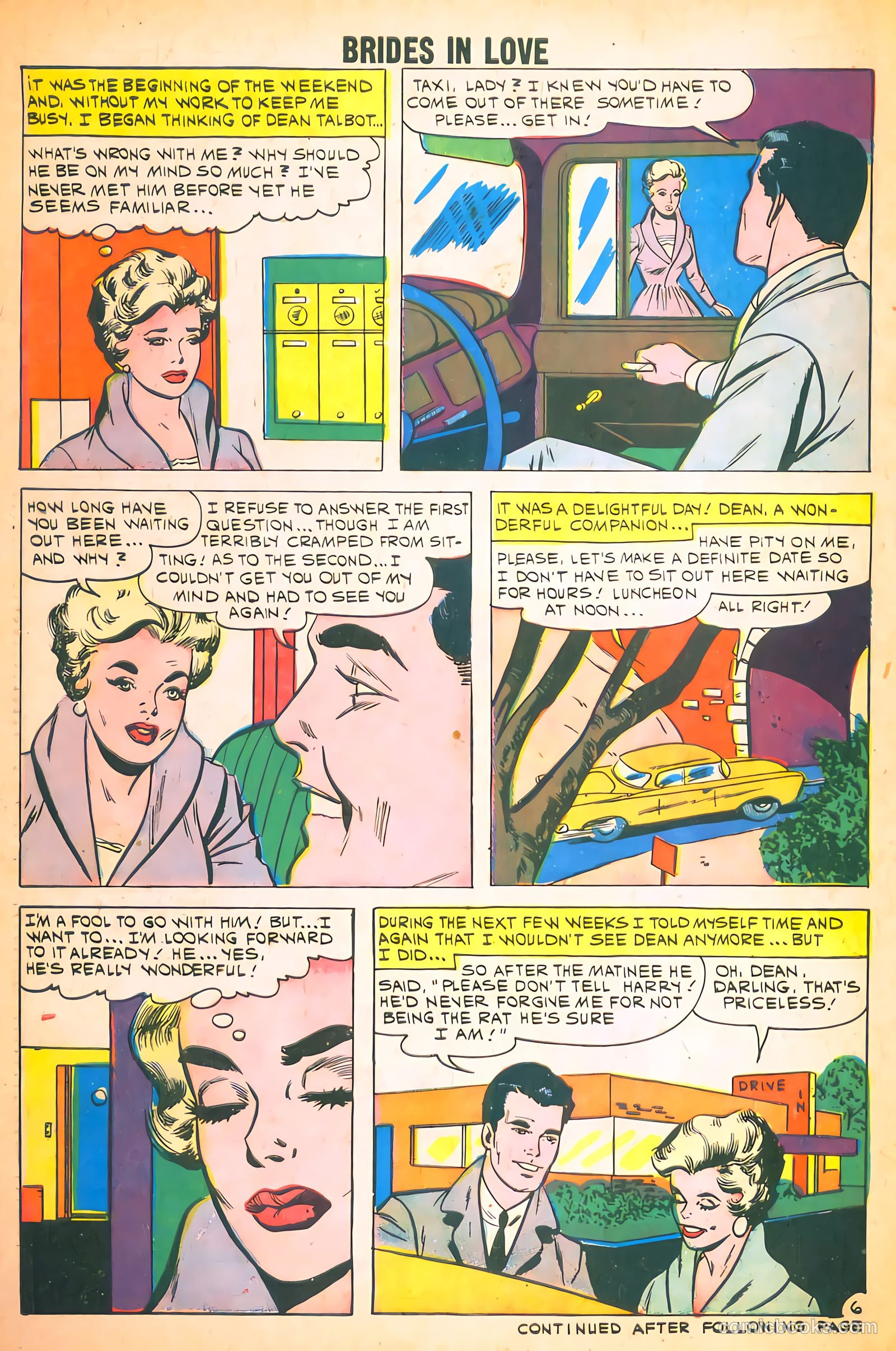 Brides in Love #20 (1960) — page 30