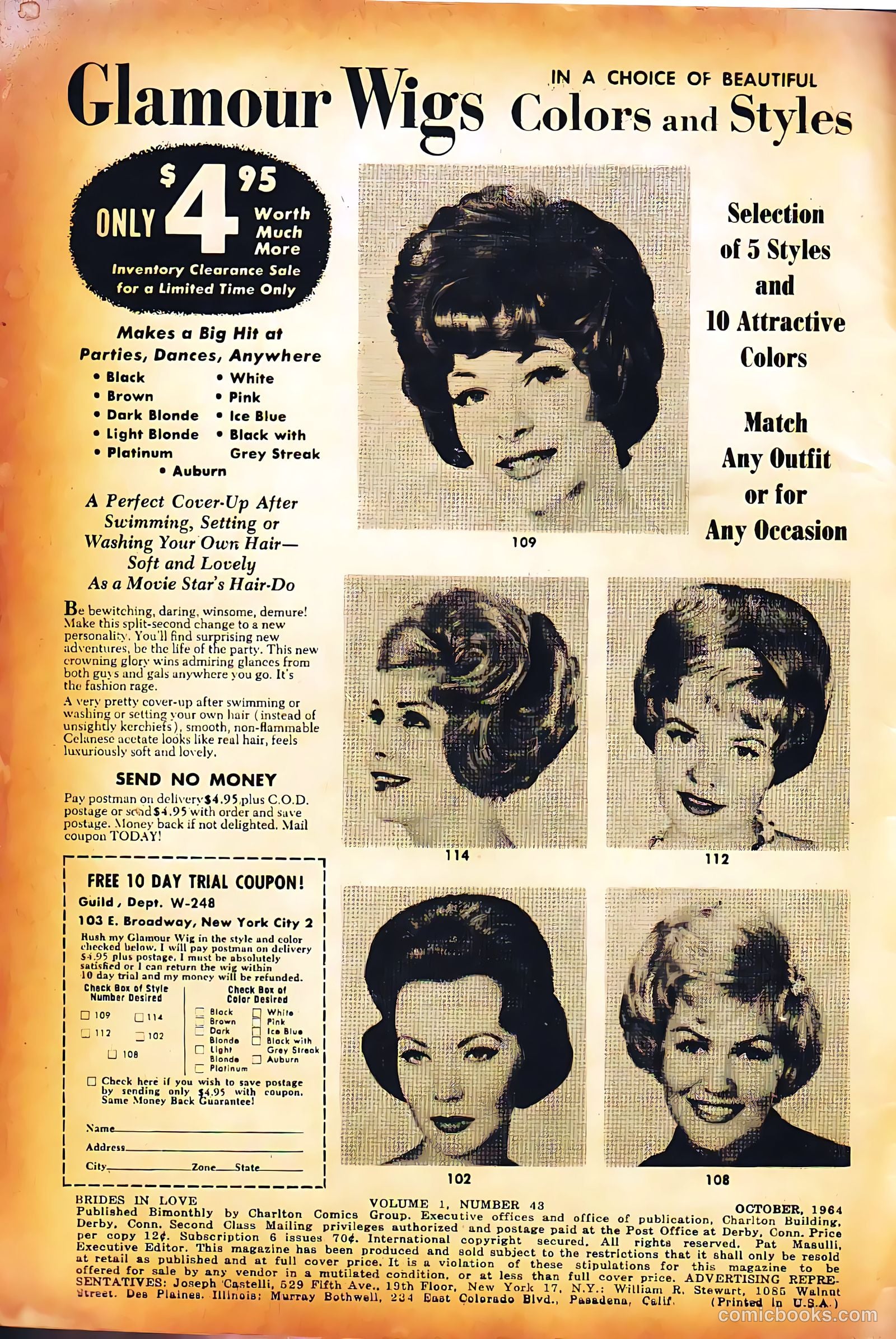 Brides in Love #43 (1964) — page 2 of 36