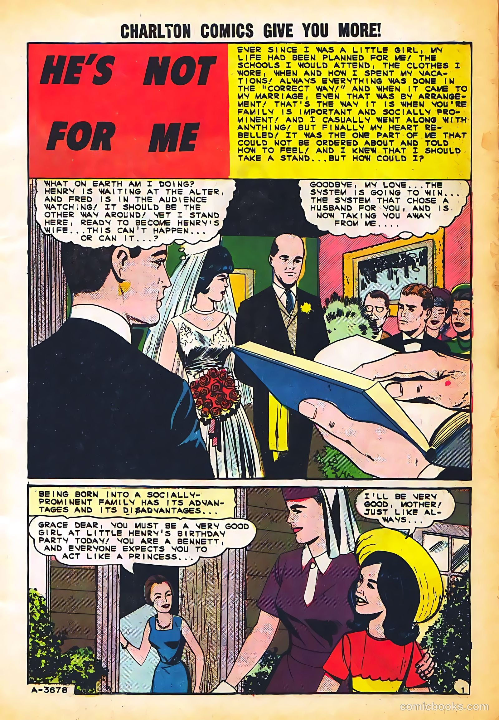 Brides in Love #43 (1964) — page 3 of 36