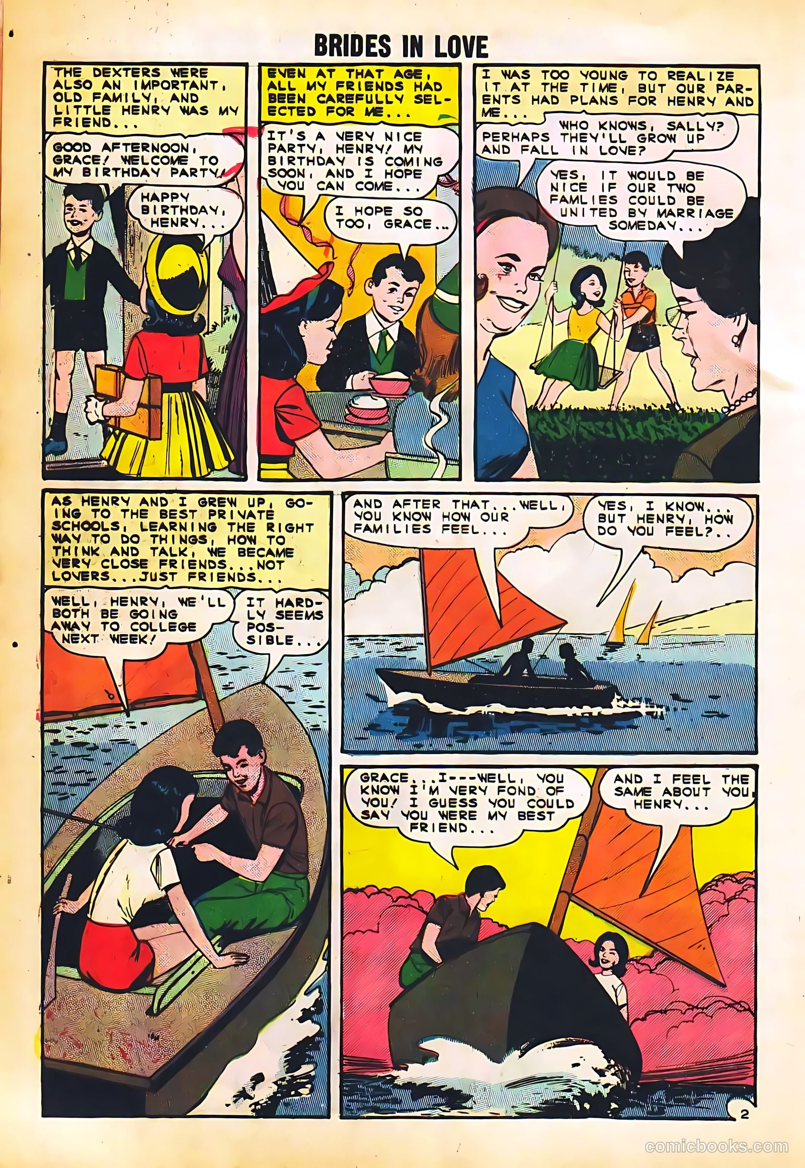 Brides in Love #43 (1964) — page 4 of 36