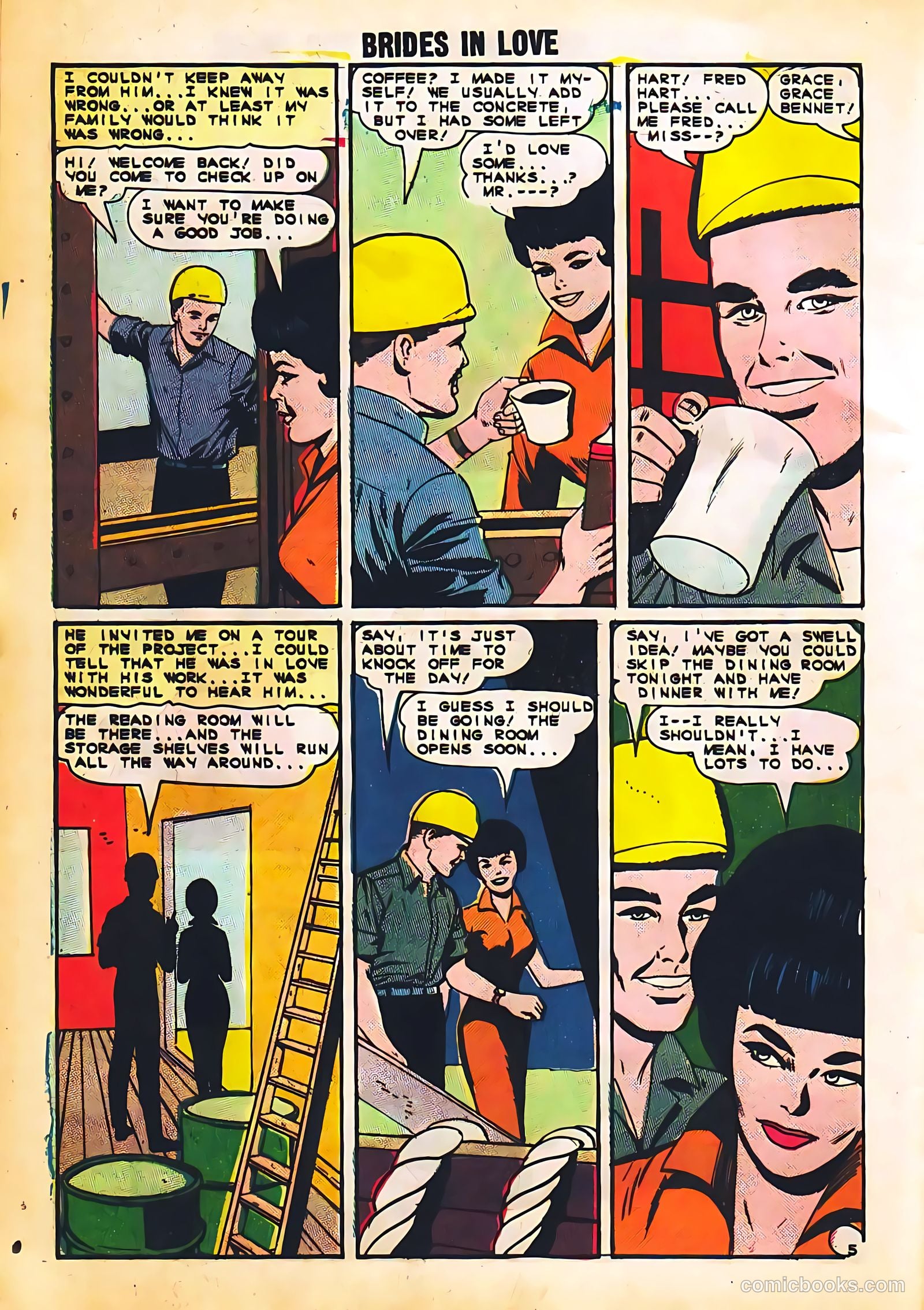 Brides in Love #43 (1964) — page 8 of 36
