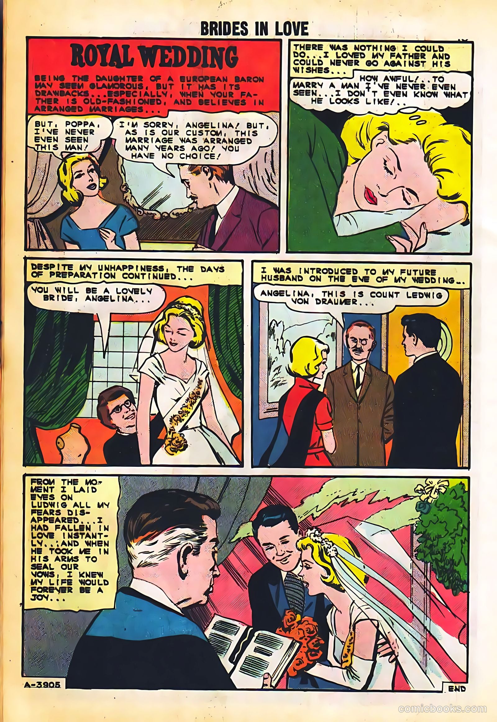 Brides in Love #43 (1964) — page 12 of 36