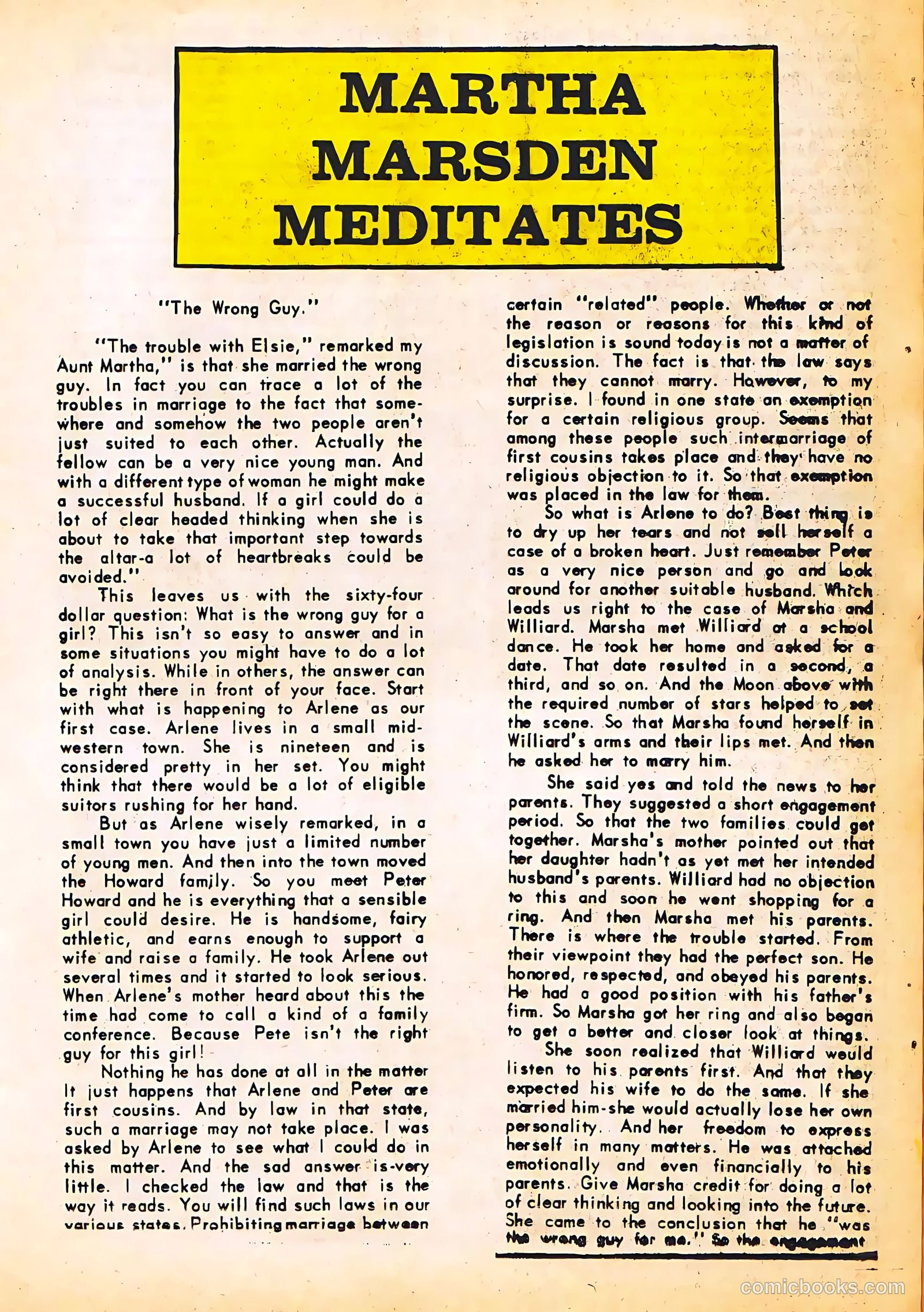 Brides in Love #43 (1964) — page 13 of 36
