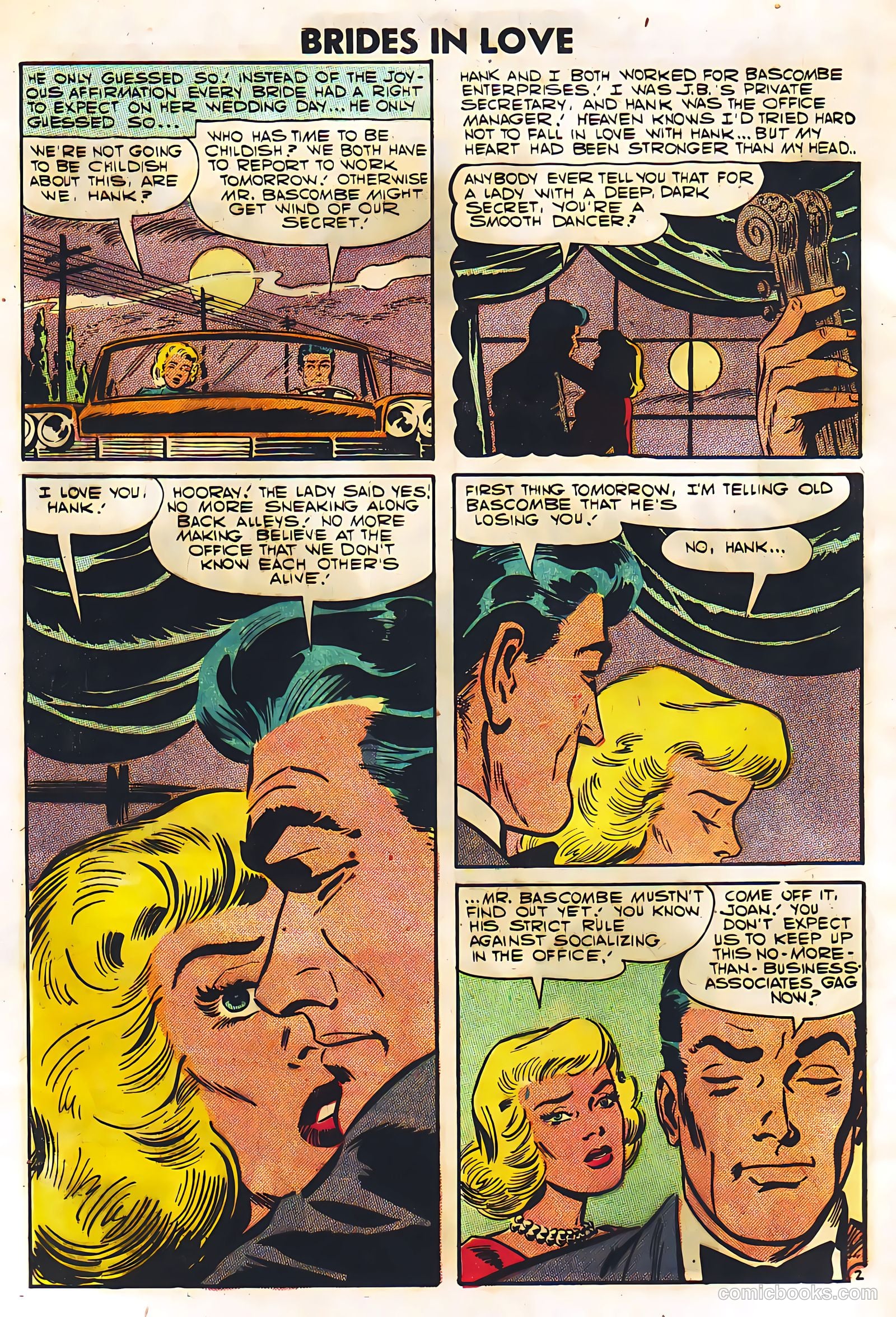 Brides in Love #6 (1957) — page 4