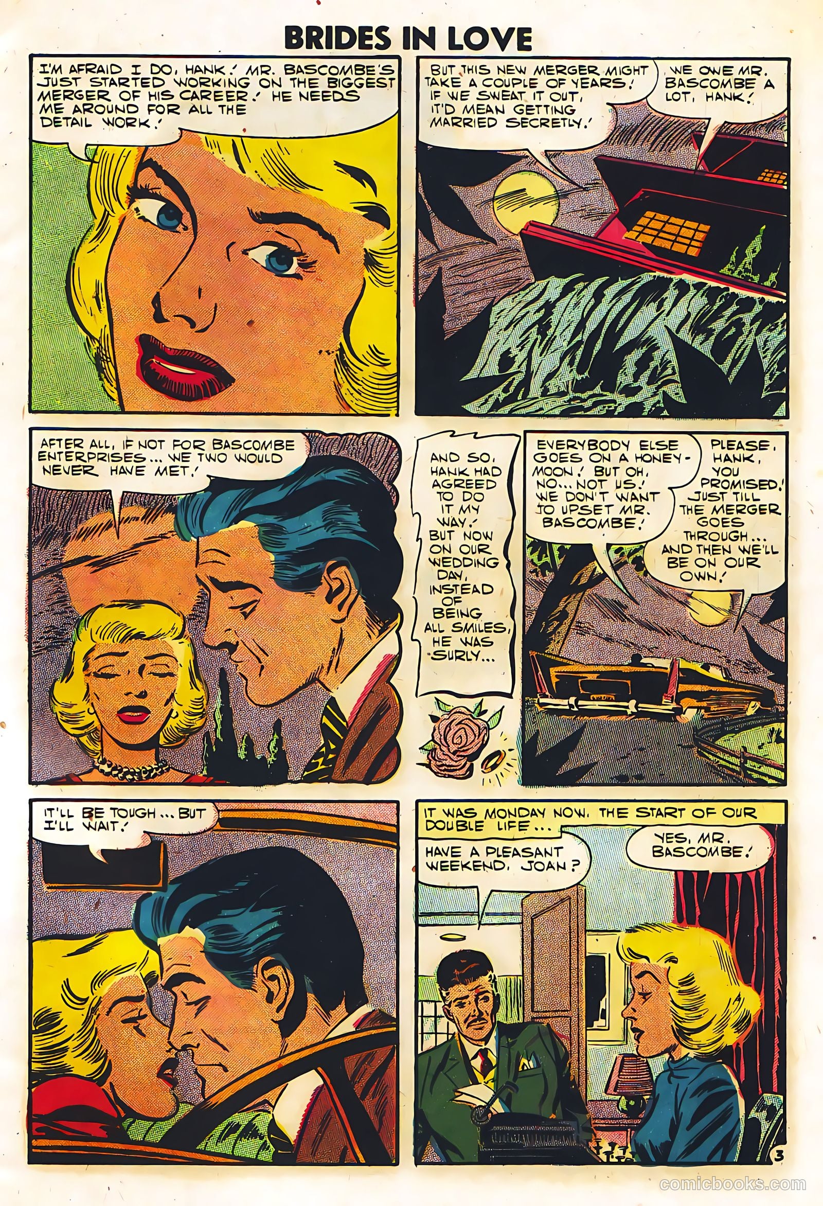 Brides in Love #6 (1957) — page 5