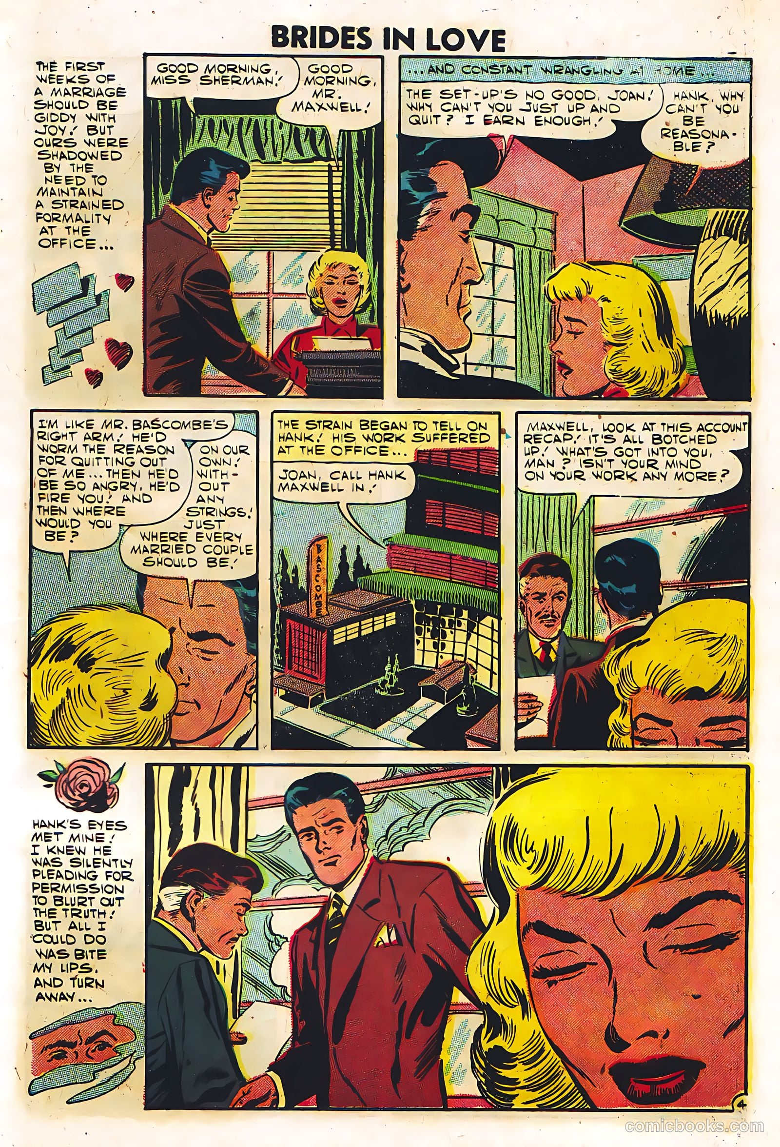 Brides in Love #6 (1957) — page 7