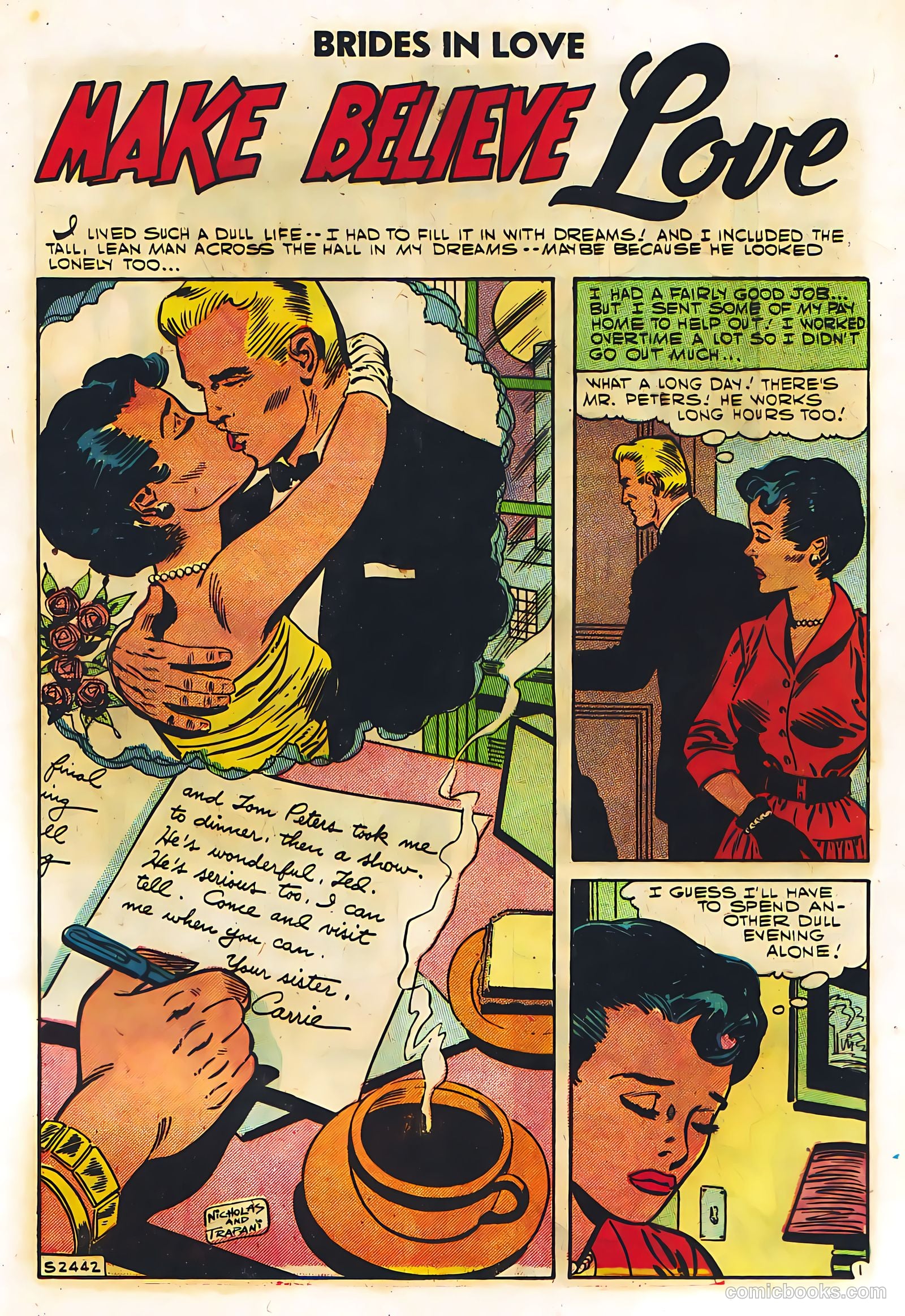 Brides in Love #6 (1957) — page 13