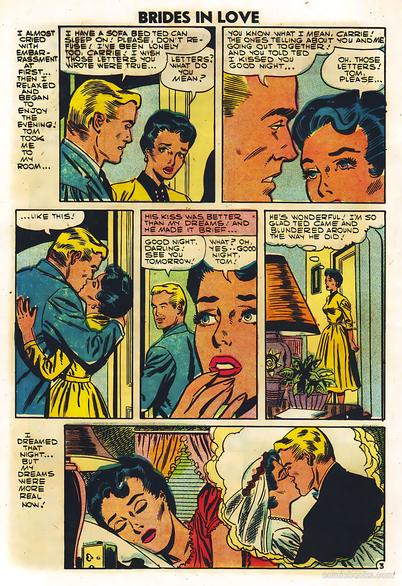 Brides in Love #6 (1957) — page 16