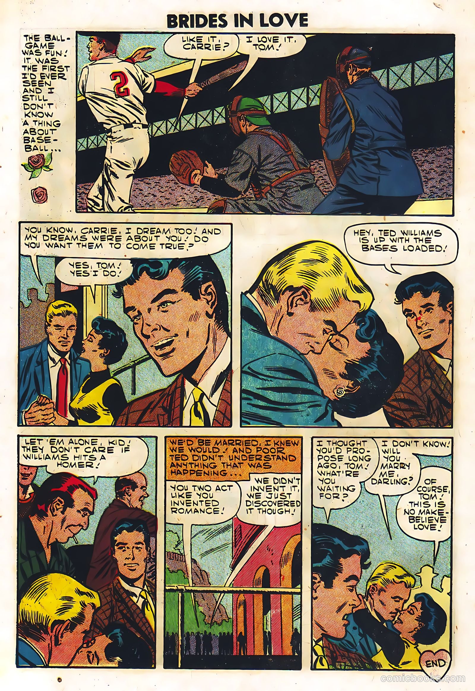 Brides in Love #6 (1957) — page 18