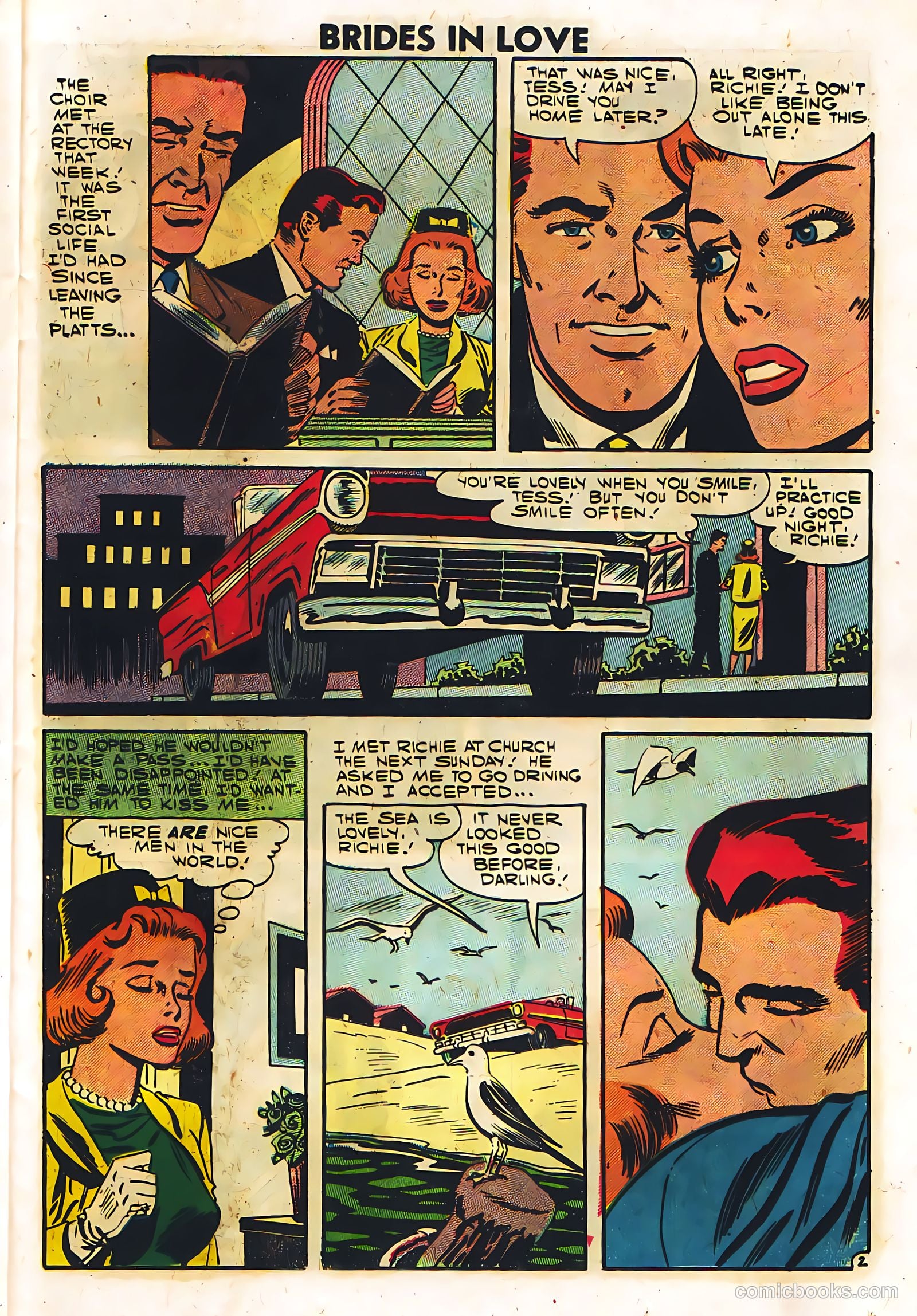 Brides in Love #6 (1957) — page 23