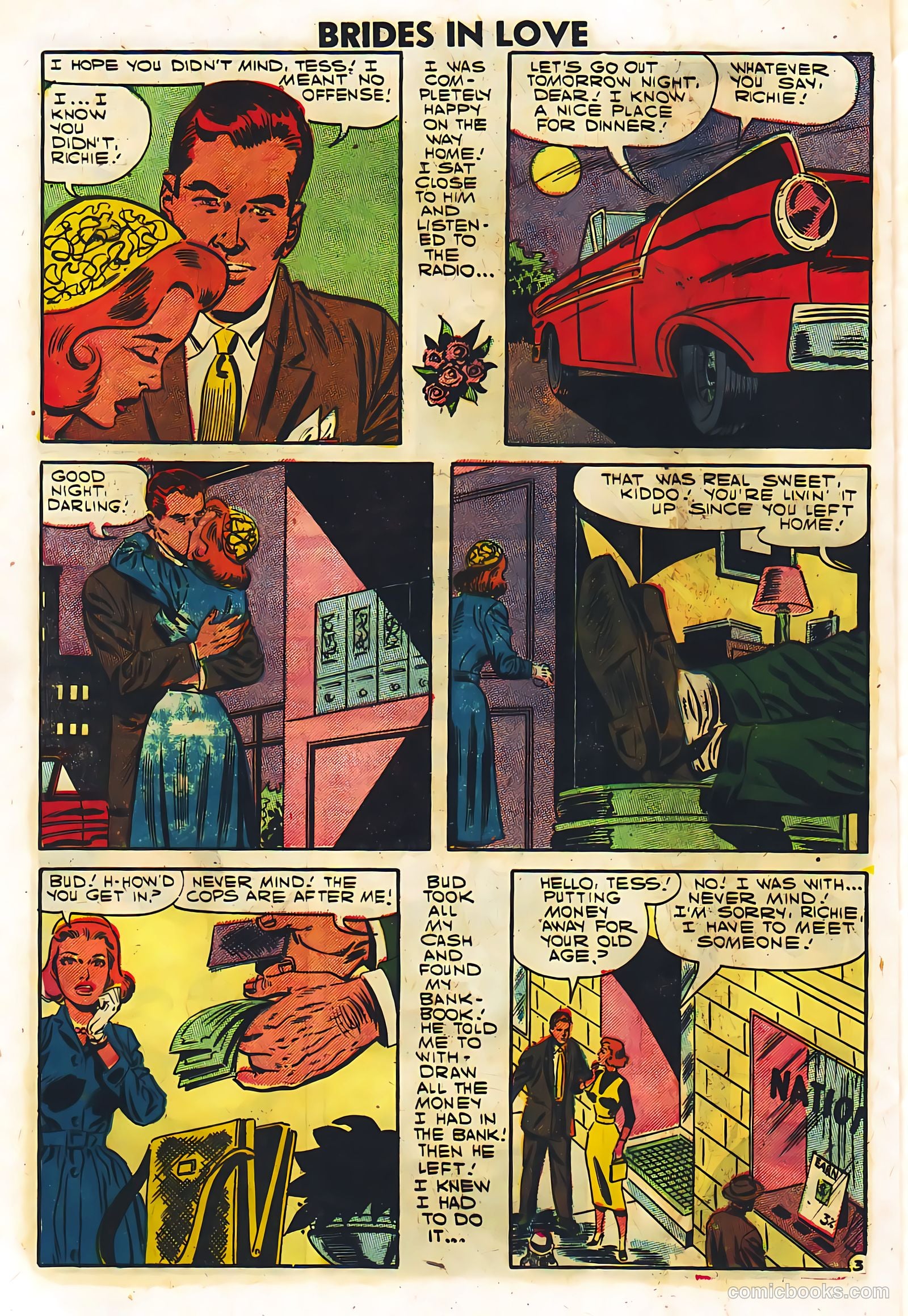 Brides in Love #6 (1957) — page 24