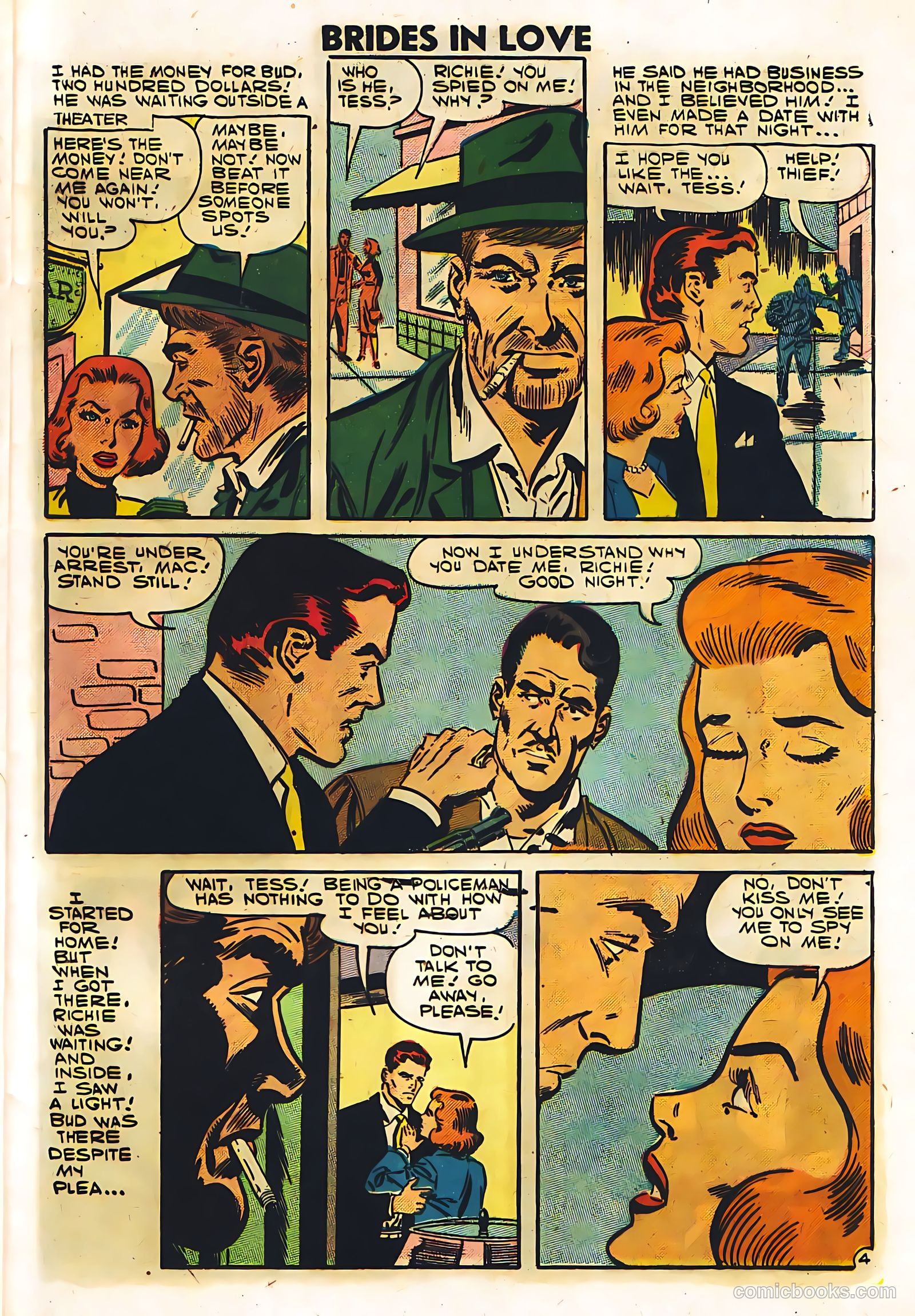 Brides in Love #6 (1957) — page 25