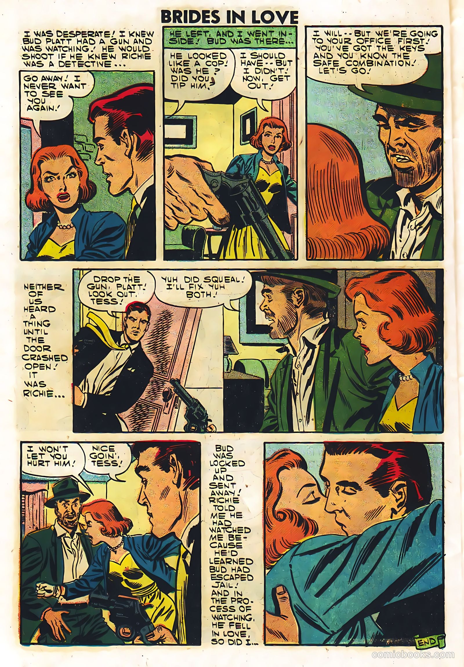 Brides in Love #6 (1957) — page 26
