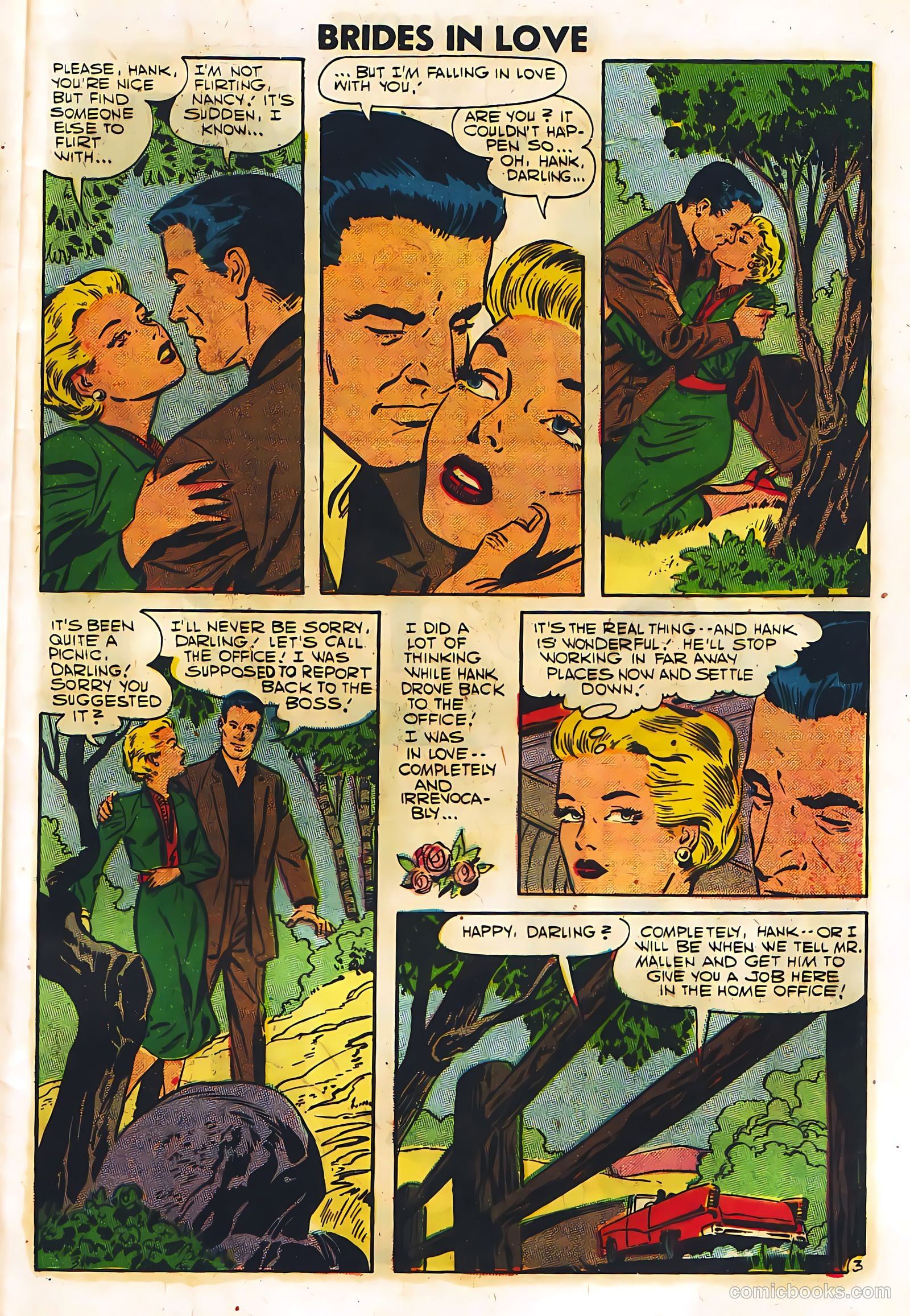 Brides in Love #6 (1957) — page 29