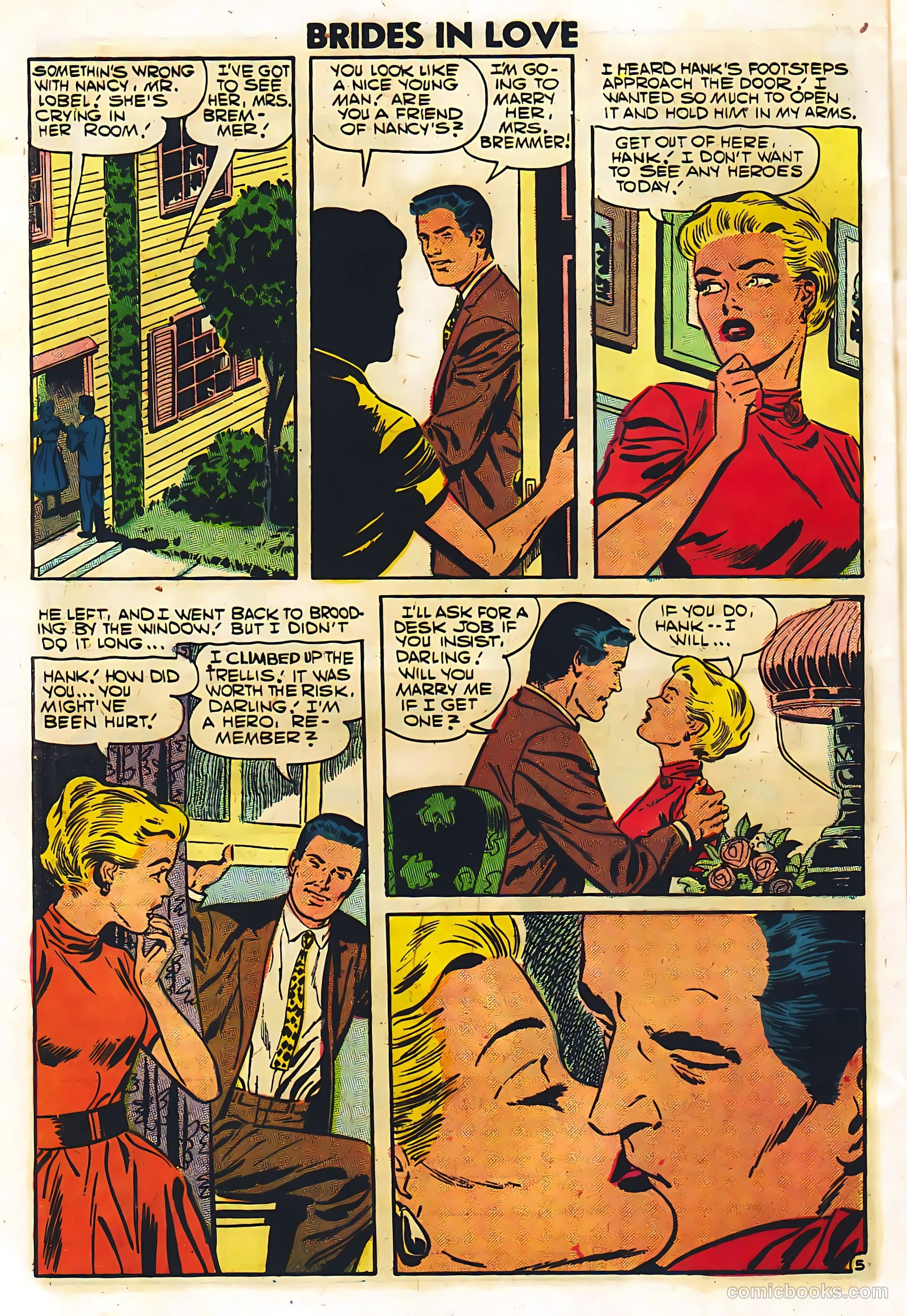Brides in Love #6 (1957) — page 32