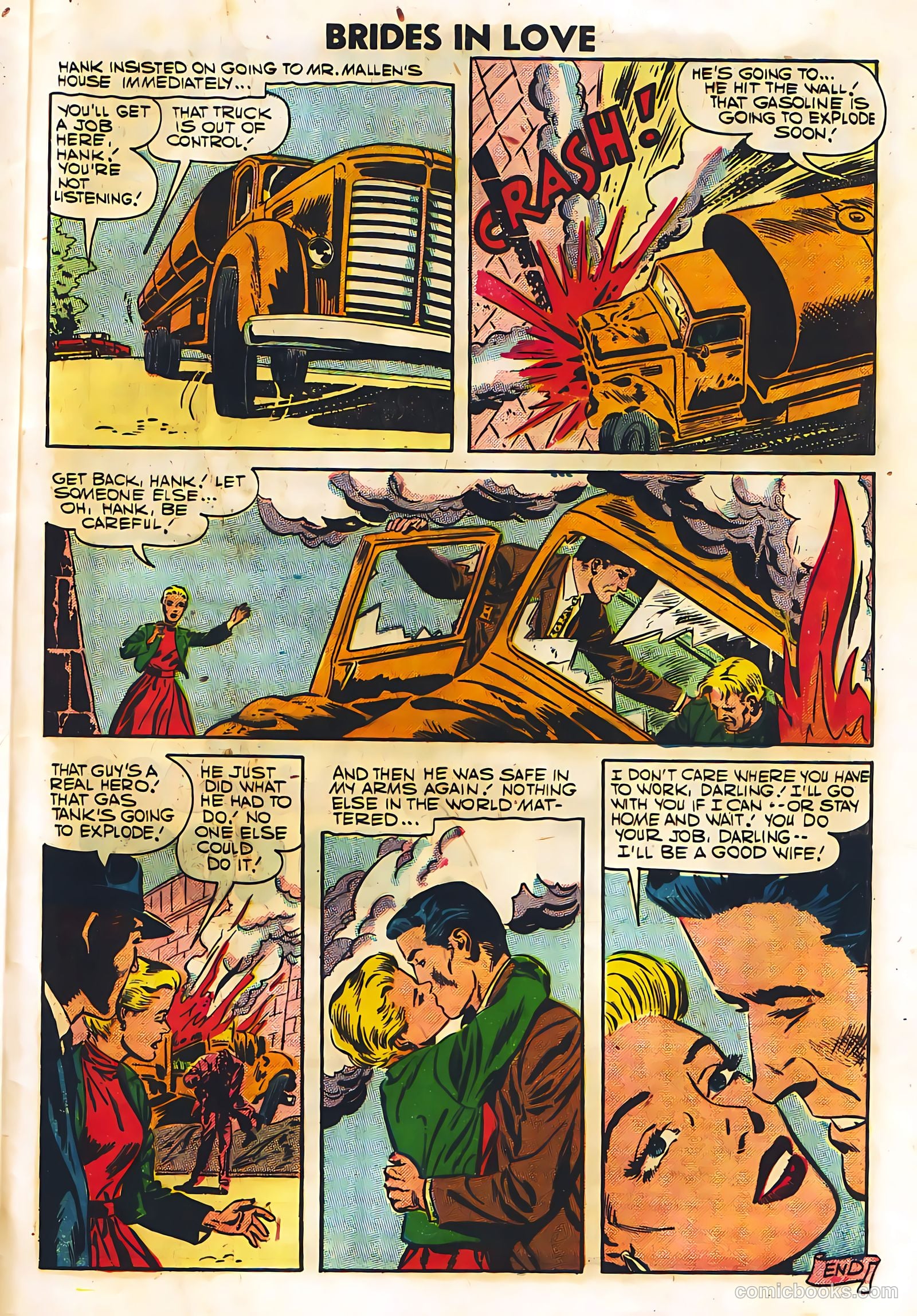 Brides in Love #6 (1957) — page 33
