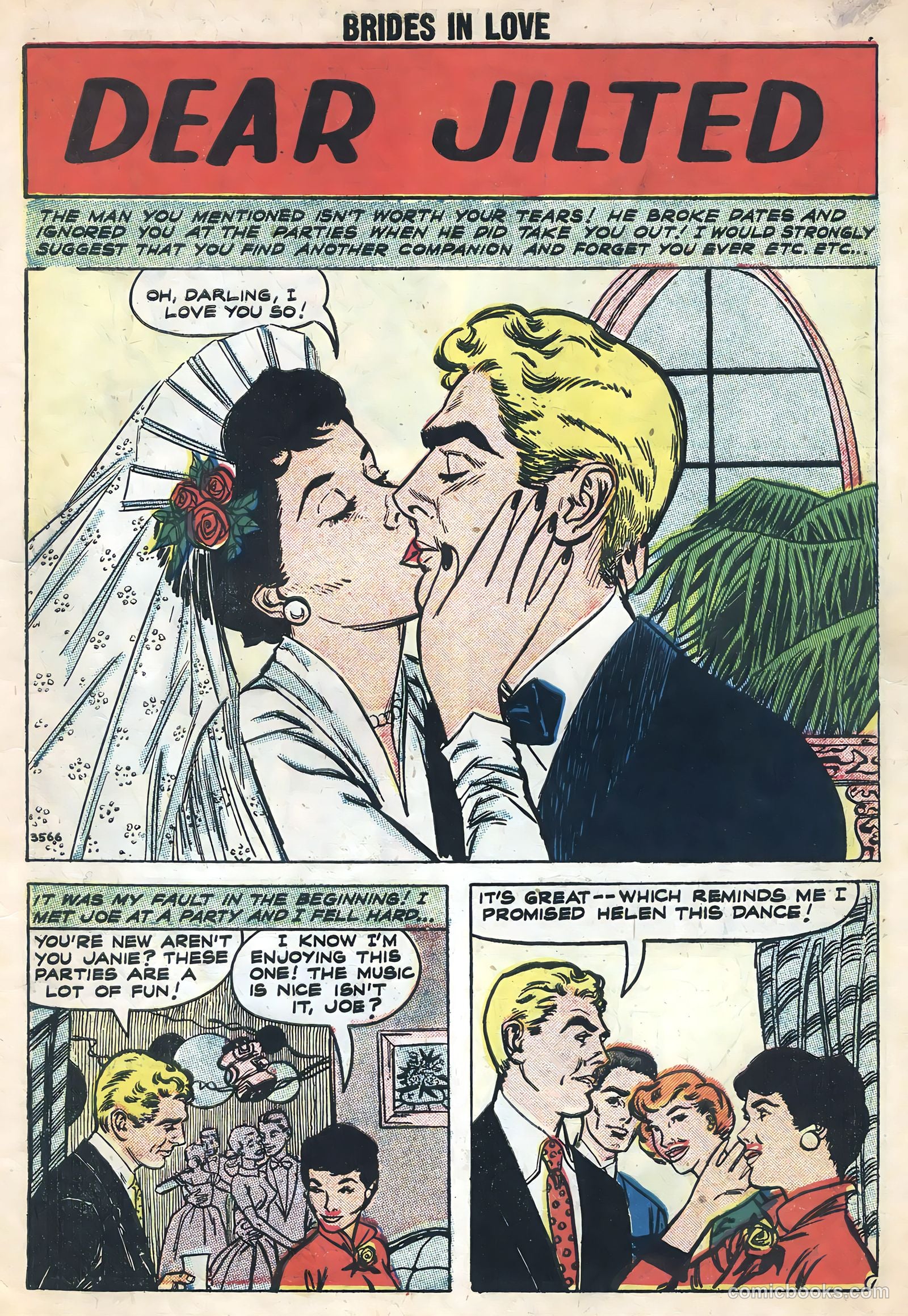 Brides in Love #8 (1958) — page 3