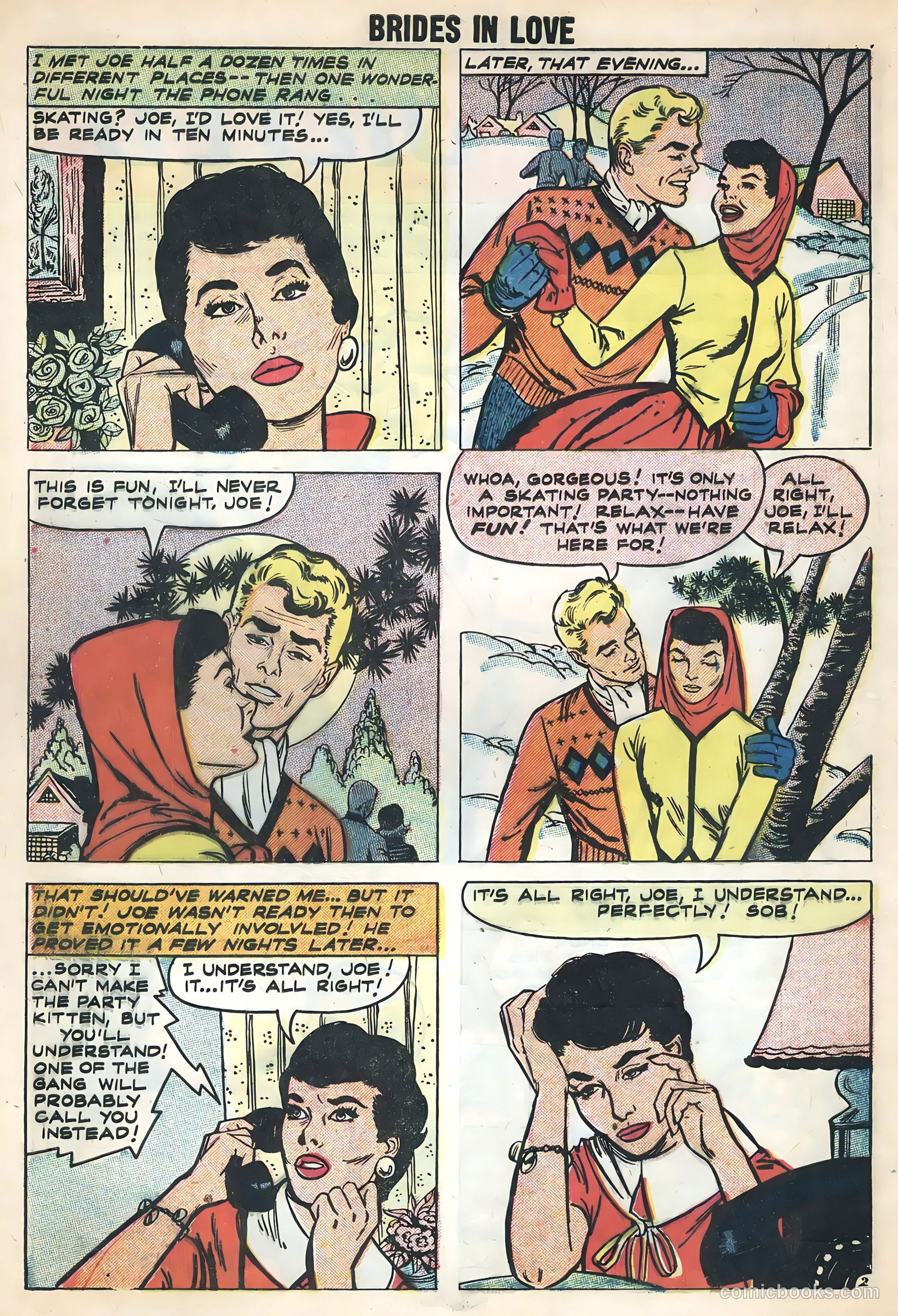 Brides in Love #8 (1958) — page 4