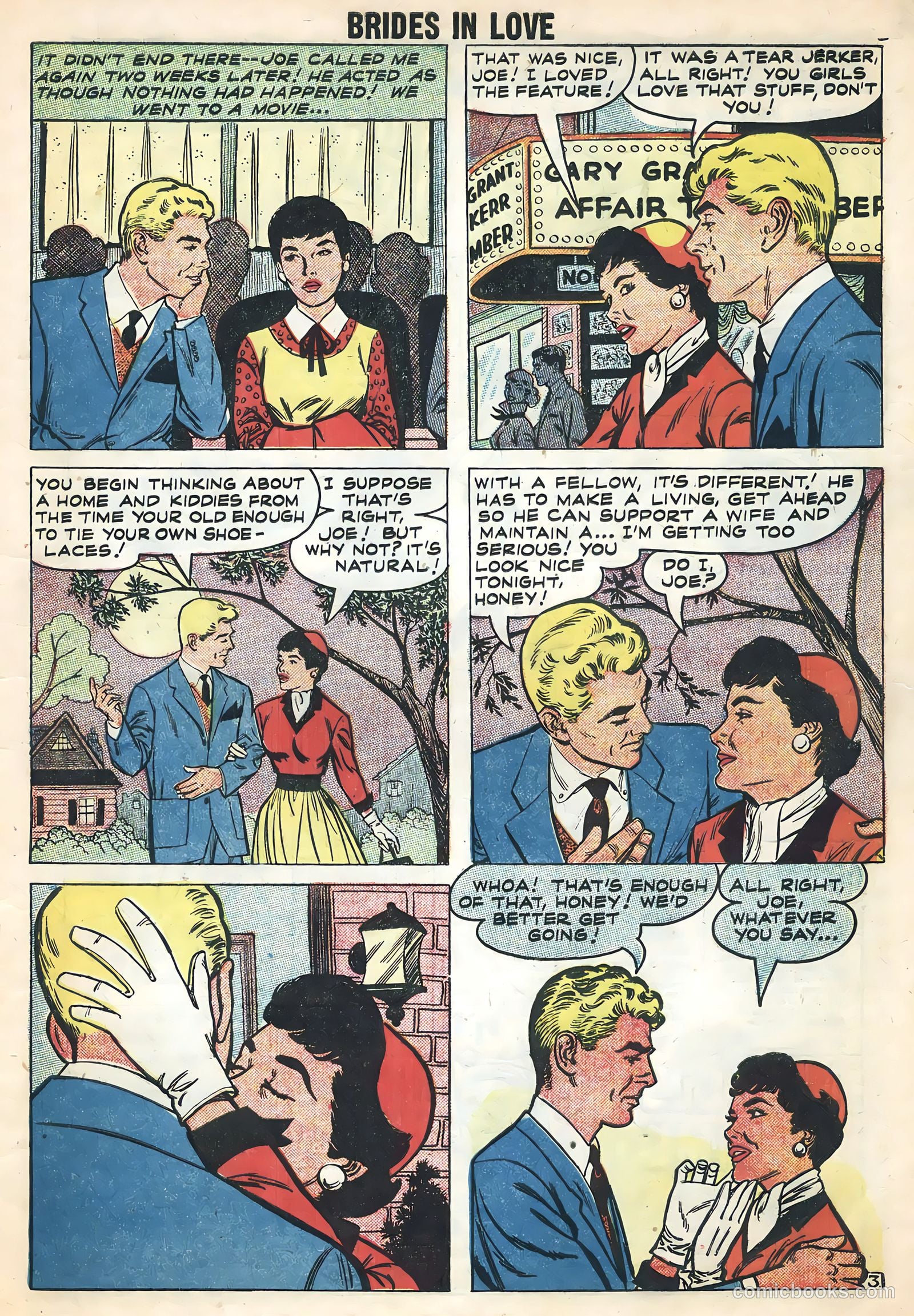 Brides in Love #8 (1958) — page 5